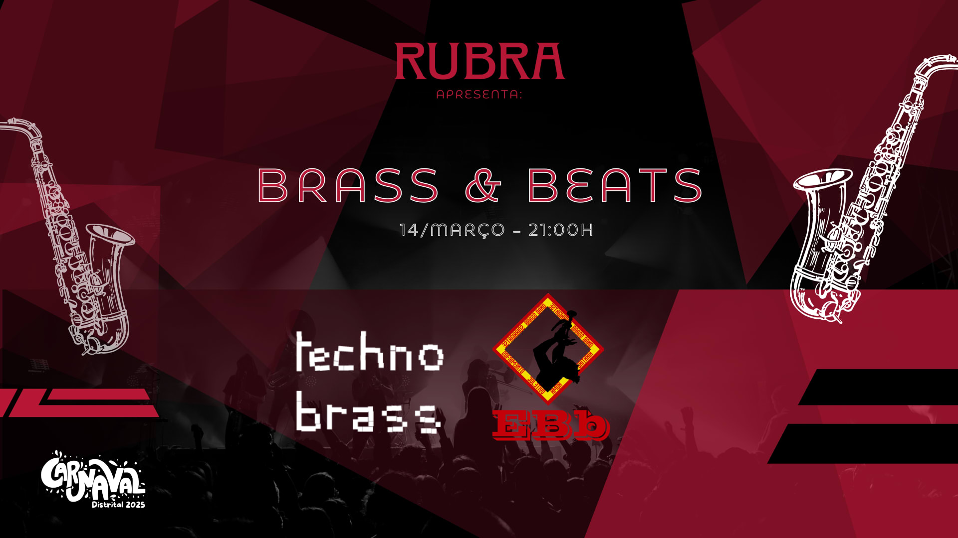 Brass & Beats Technobrass (Rj) + Estagiarios No Distrital Cover