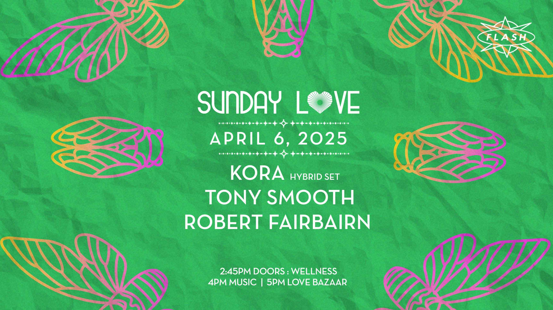 Sunday Love: Kora [Hybrid] - Tony Smooth - Robert Fairbairn Cover