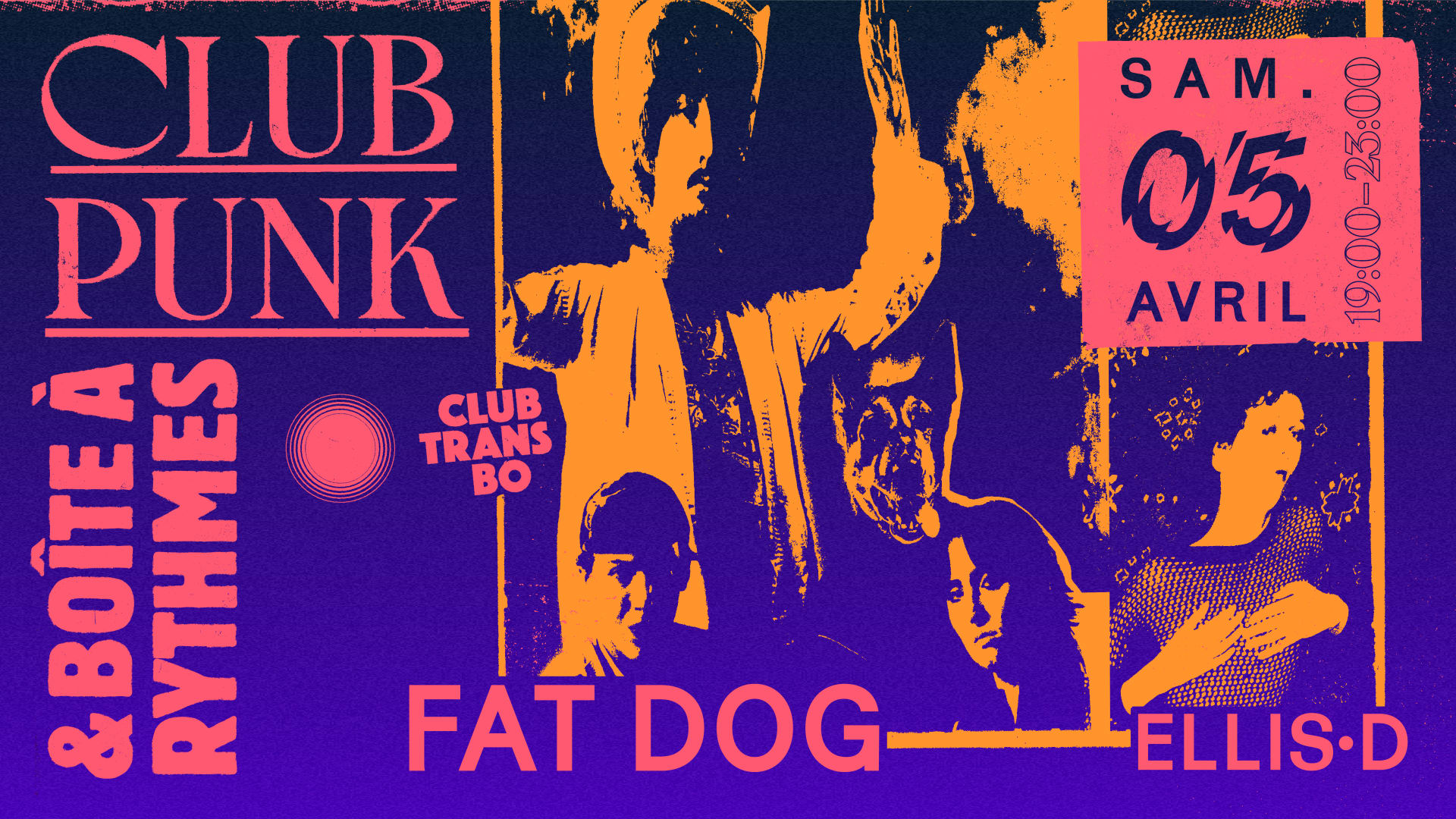 Club Punk & Boîte À Rythmes : Fat Dog Cover