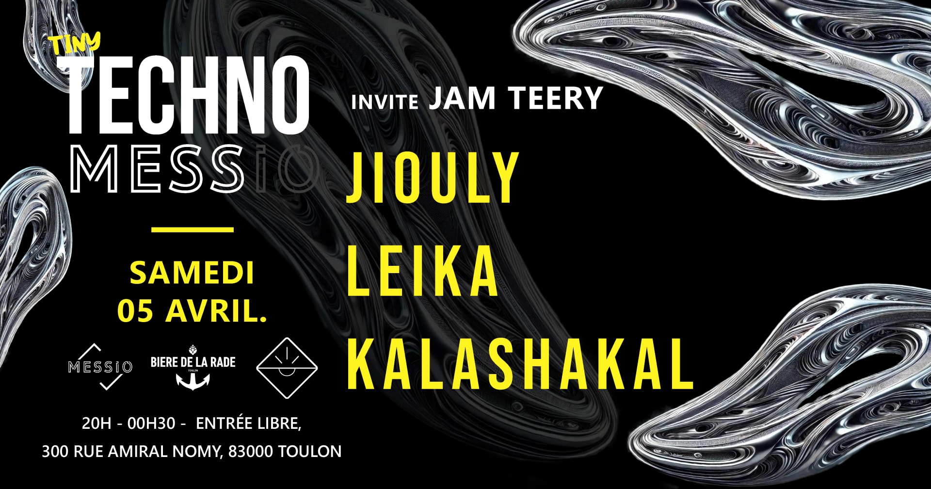 Ttm Invite Jam-Teery : Jiouly + Leika + Kalashakal Cover