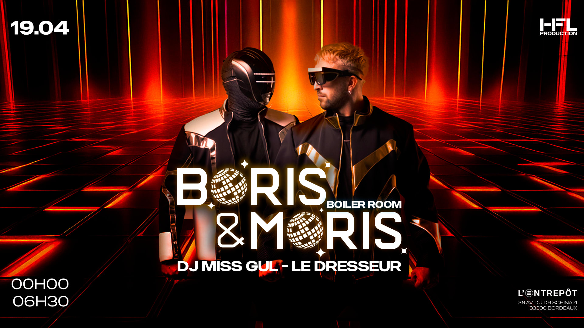 Boris & Moris – Boiler Room W/ Dj Miss Gul Cover