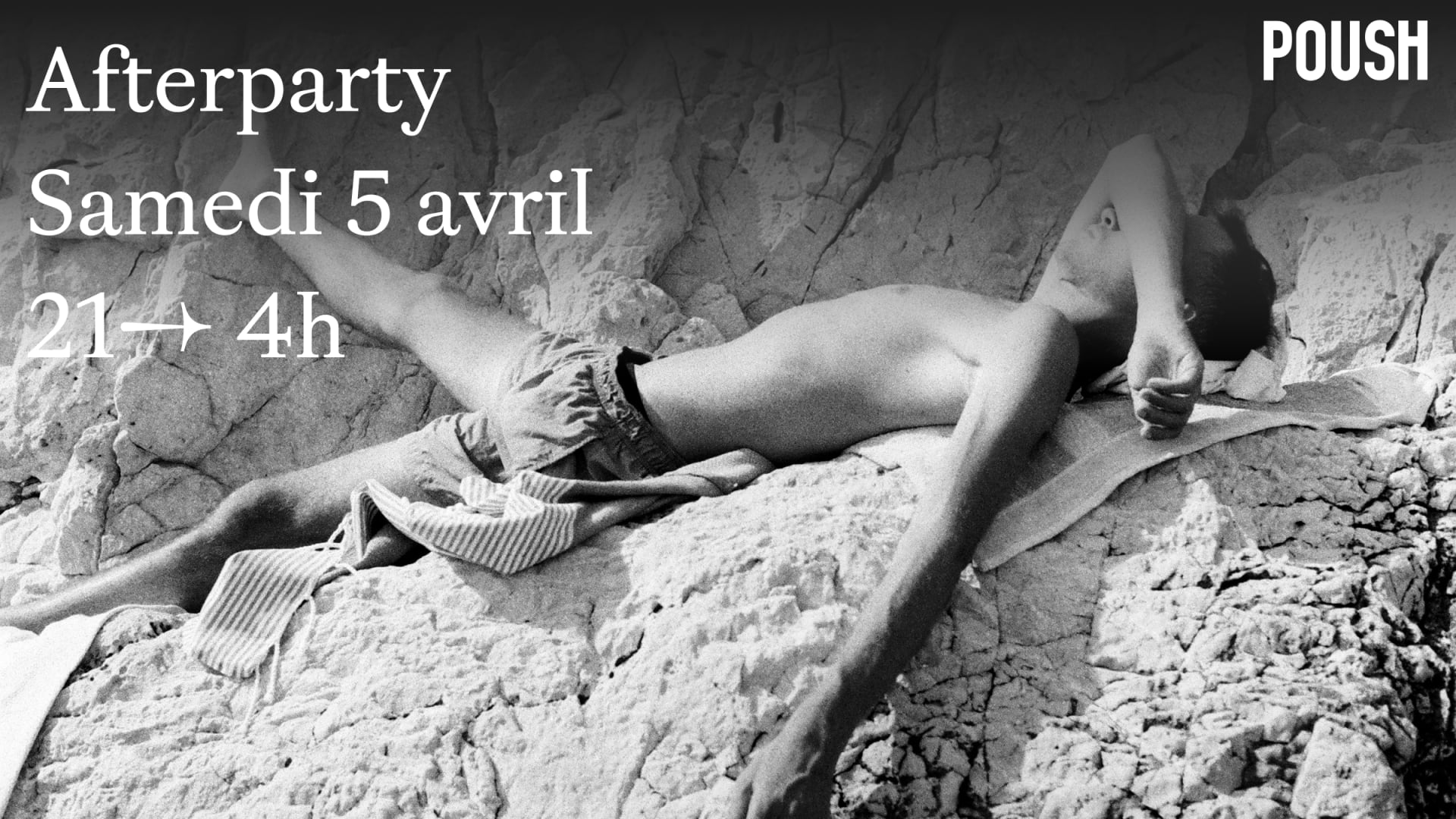 Poush Afterparty. Samedi 5 Avril 2025. Cover