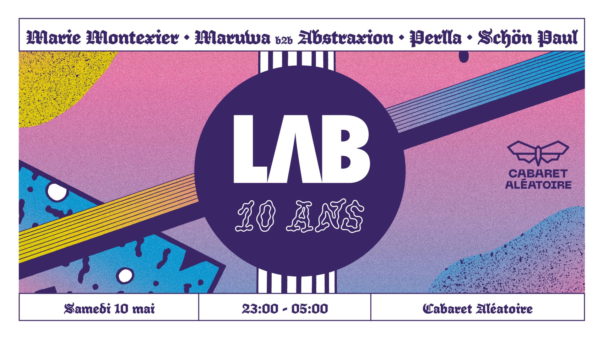 Lab 10 Ans Avec Marie Montexier, Maruwa, Abstraxion & More Cover