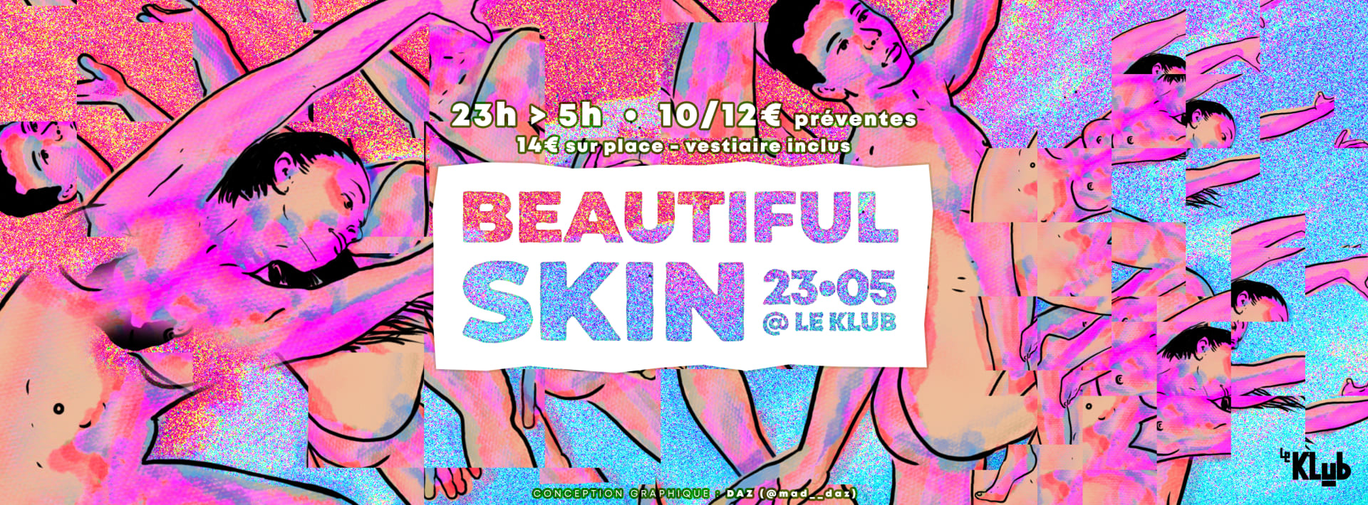 Beautiful Skin - Clubbing Naturiste - Le Klub Cover