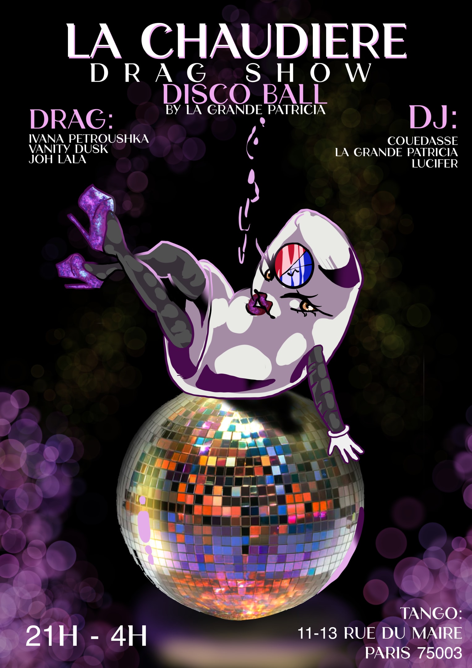 La Chaudiere Dragshow : Disco Ball Cover
