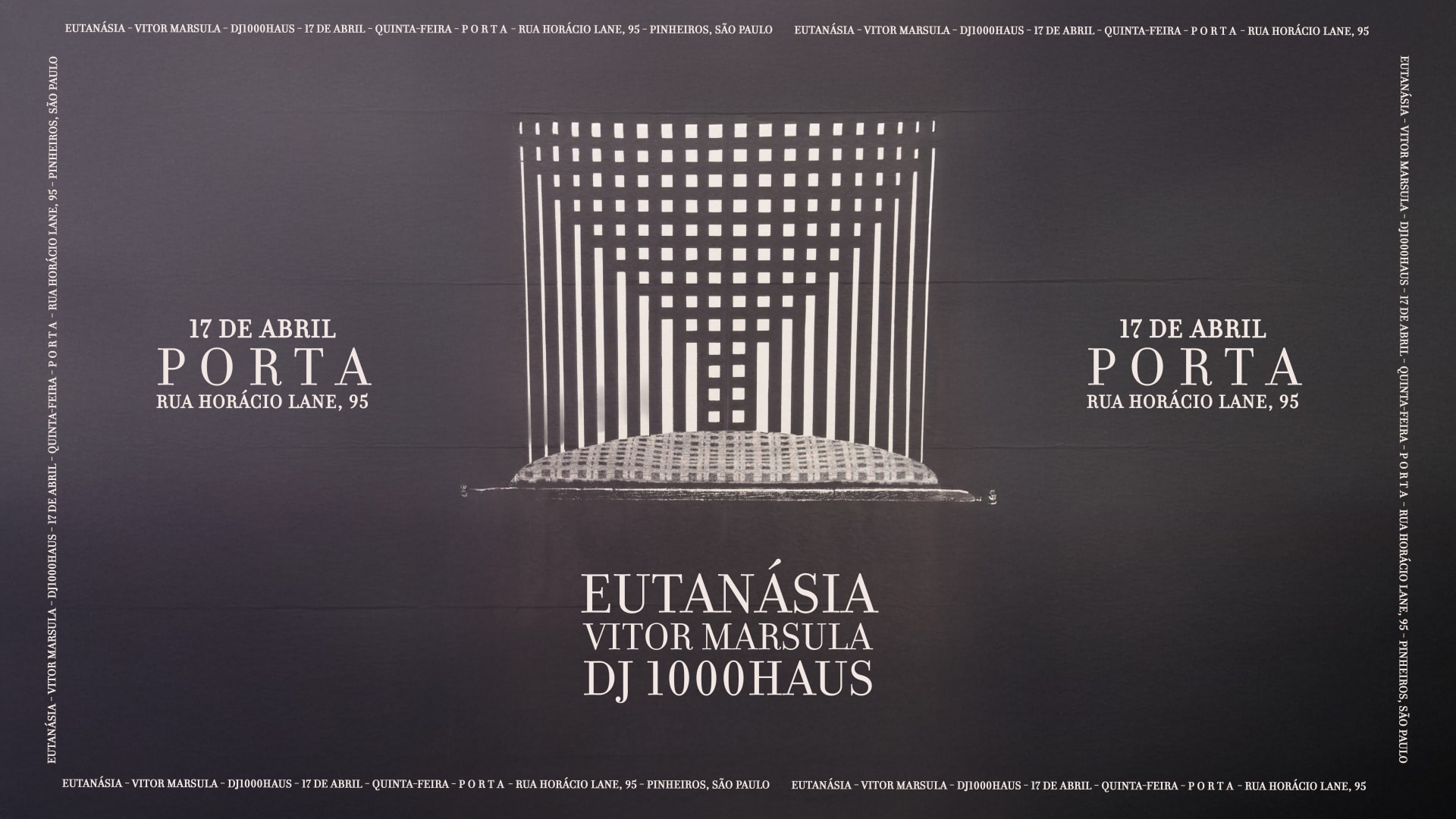 Eutanásia, Vitor Marsula E Dj 1000haus No Porta Cover