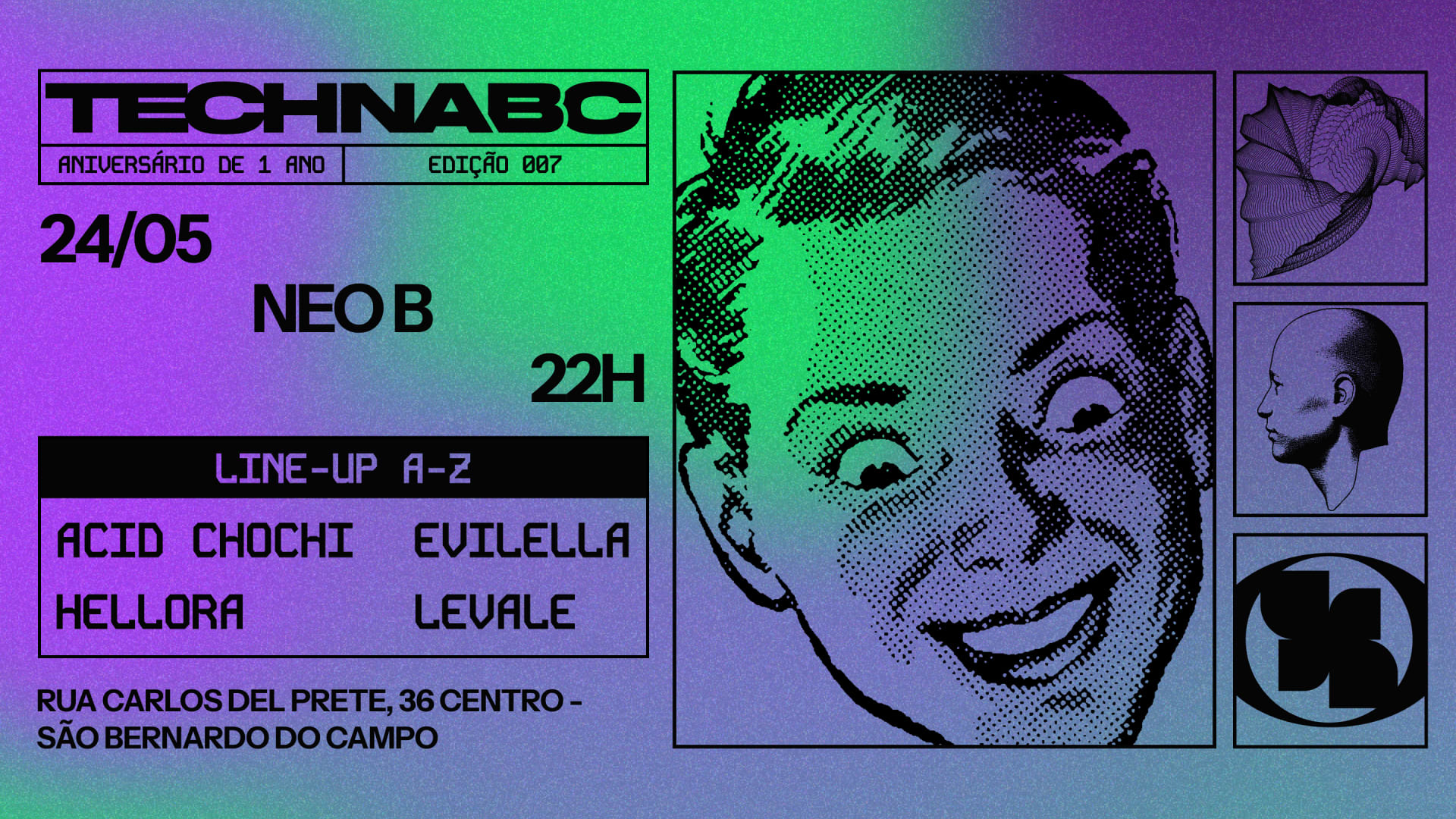 Technabc 007 - Aniversário De 1 Ano Cover