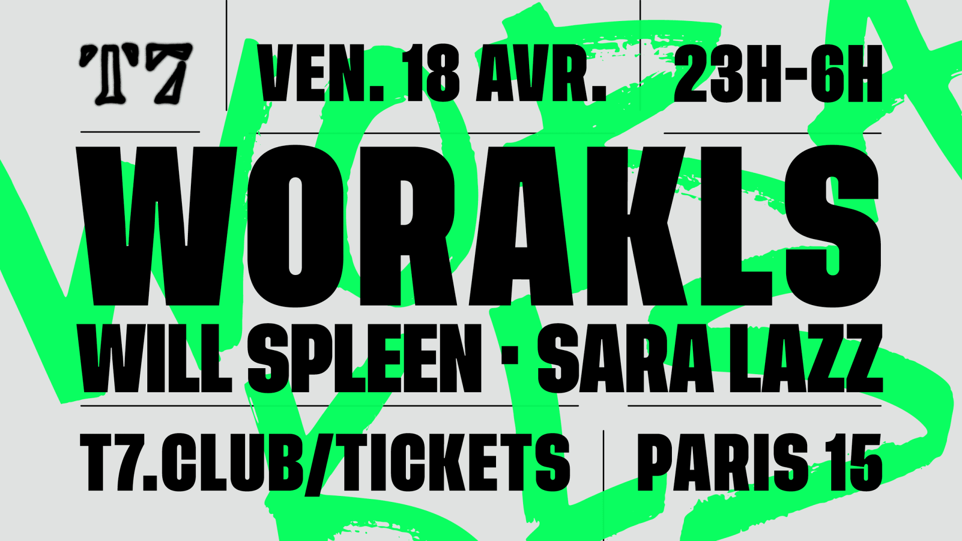 T7 : Worakls Cover