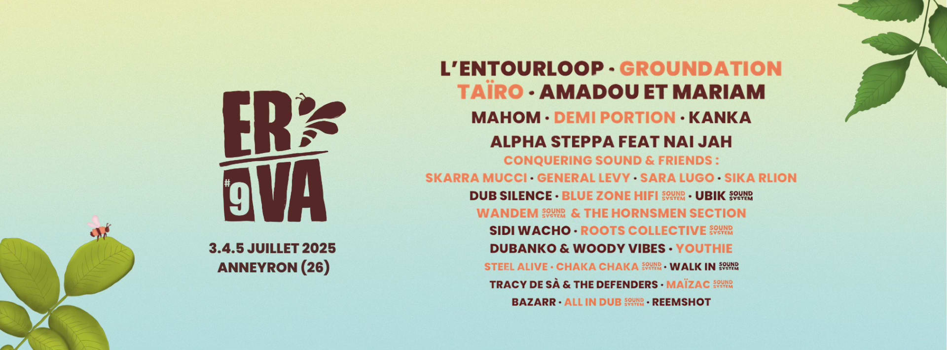 Erva Festival 2025 Cover