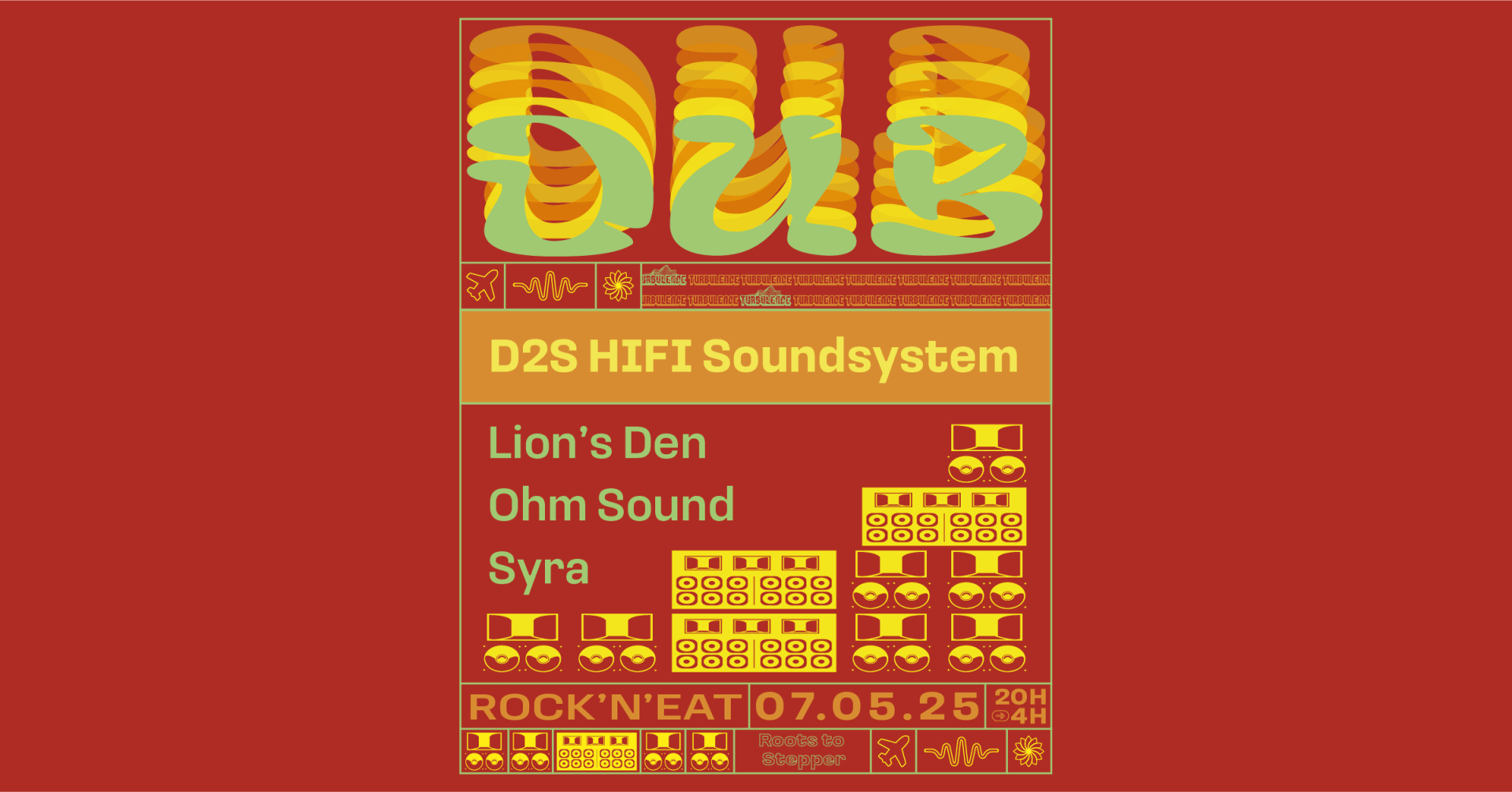 Dub - D2s Hifi Soundsystem, Lion’S Den, Ohm Sound, Syra Cover