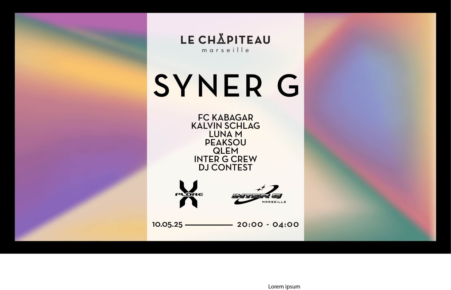 Syner G W/ Fc Kabagar, Qlem, Peaksou, Interg Crew Cover