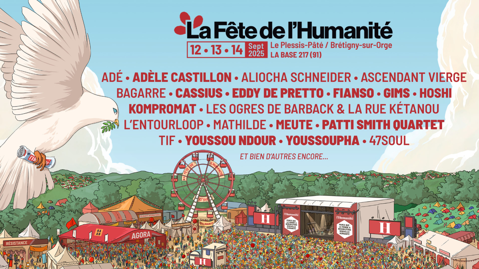 Fête De L'humanité 2025 Cover