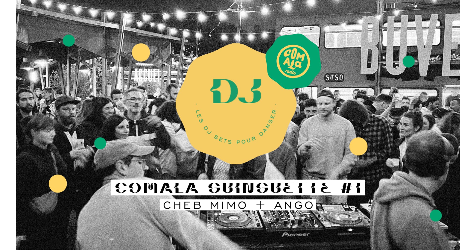 Comala Guinguette #1 : Cheb Mimo + Ango Cover