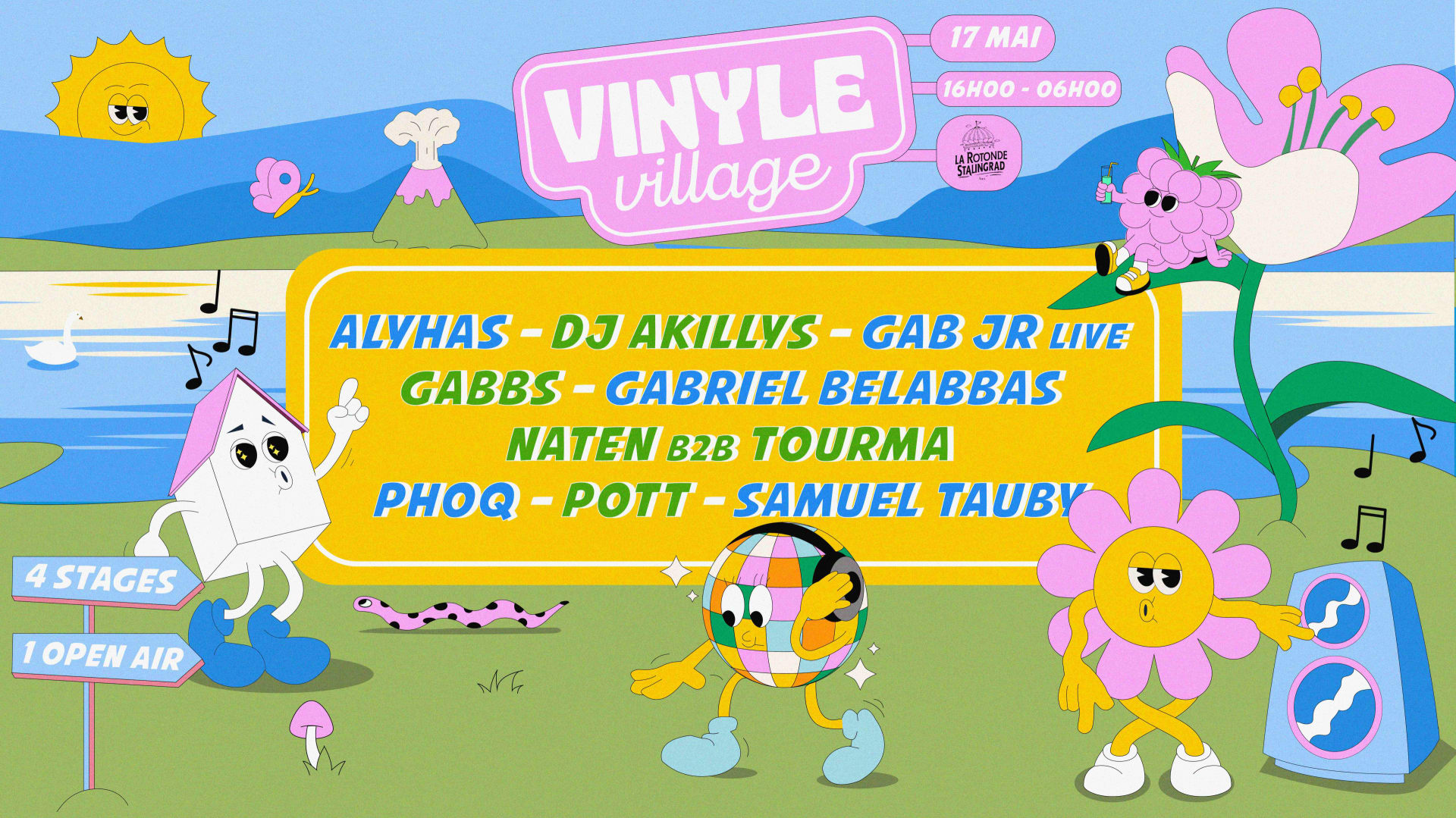 Places Dispo A L'entree - Vinyle Village Cover