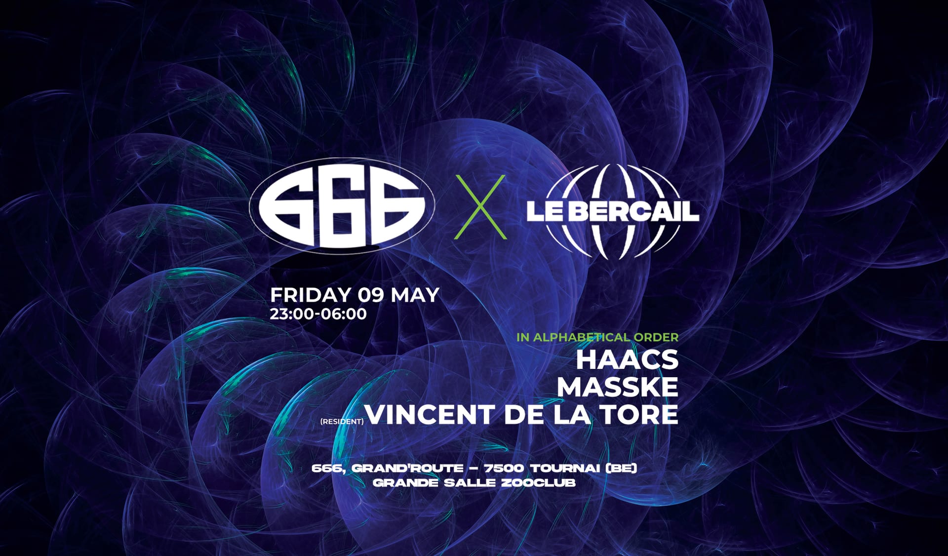 666 X Bercail Collectif, Vendredi 09 Mai 2025 Cover