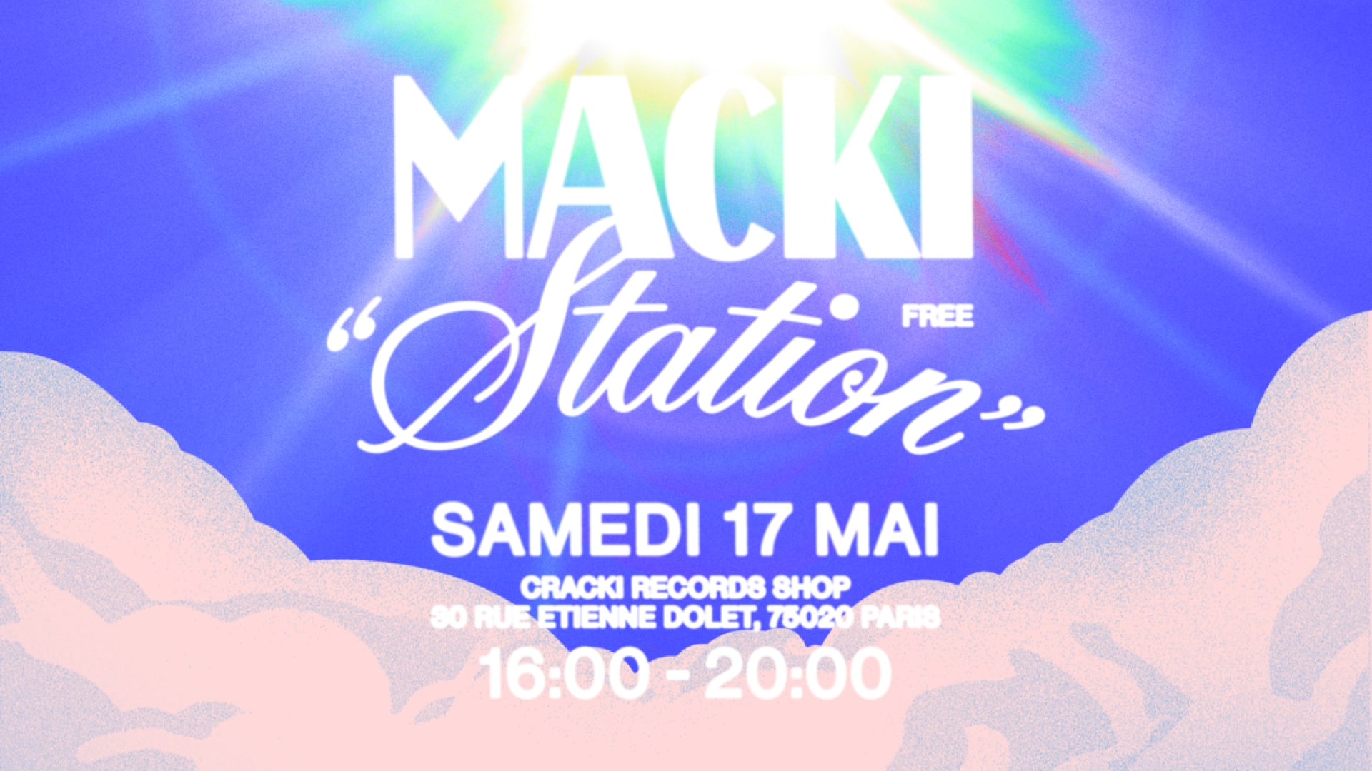 Macki Station W/ Romain Fx, La Mamie's & Cracki Soundsystem Cover