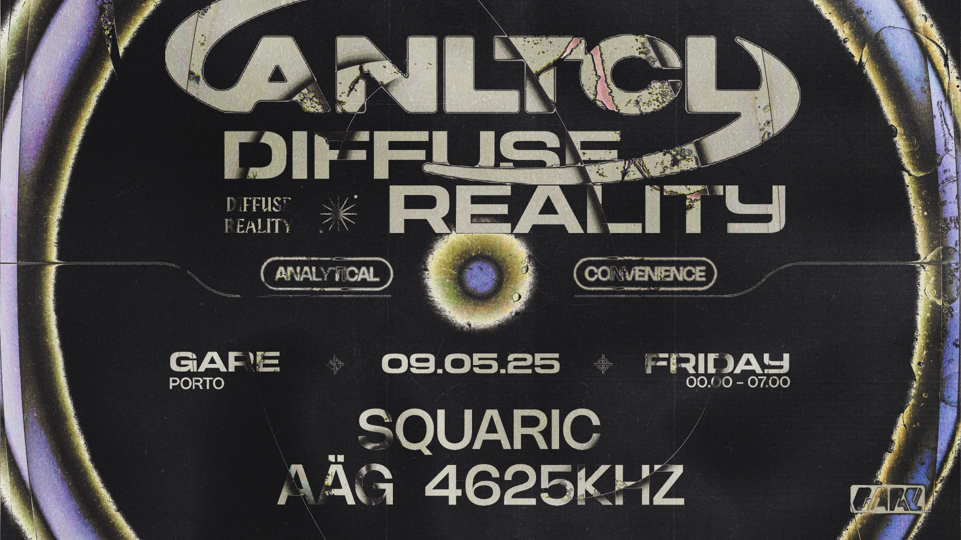 Analytical Convenience With 4625khz (Live), Squaric, Aäg Cover