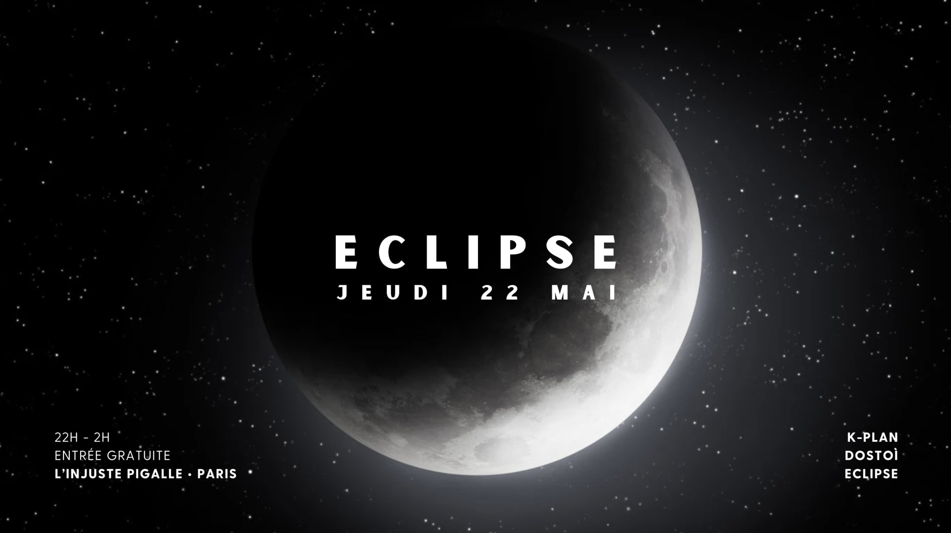 Eclipse X L'injuste Pigalle Cover