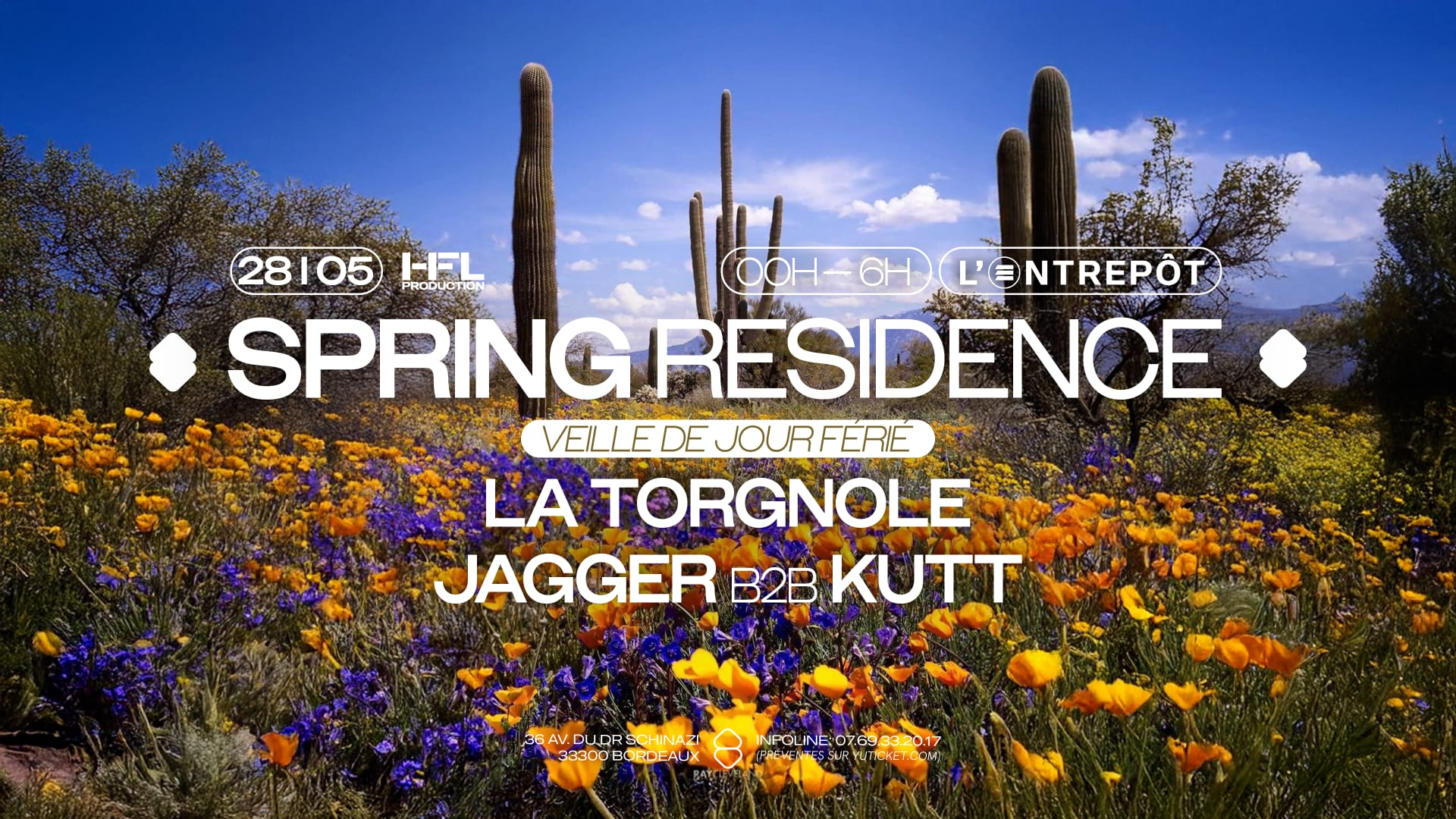 Spring Residence W/ La Torgnole / Jagger B2b Kutt Cover