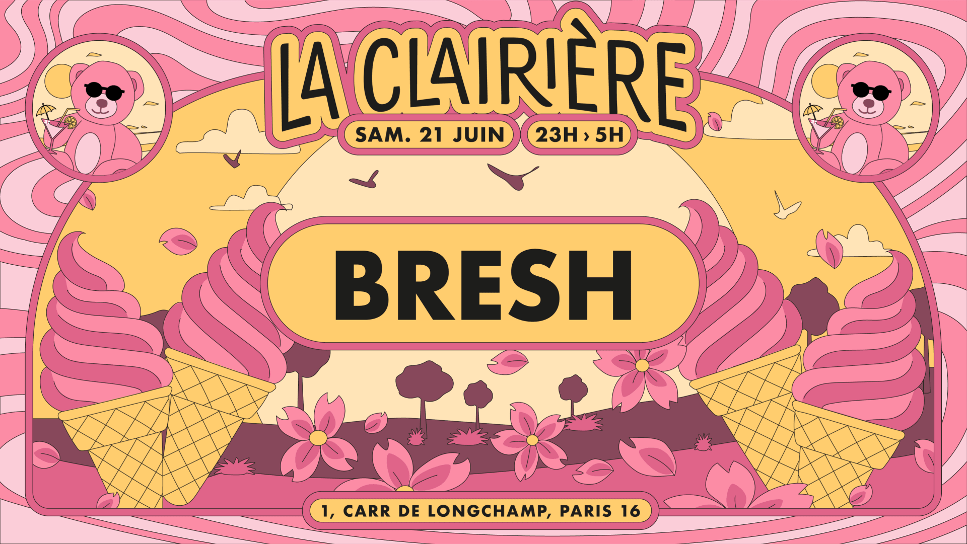 La Clairière : Bresh Cover