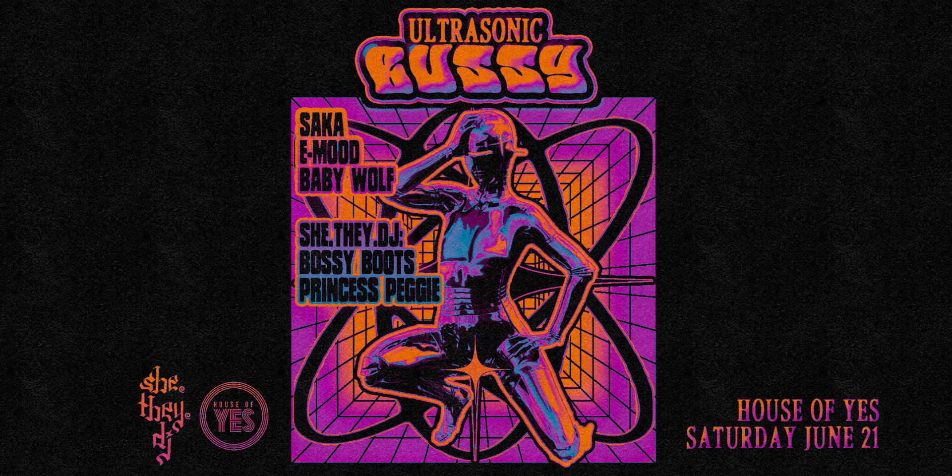 Ultrasonic Bussy Pride With She.They.Dj Cover