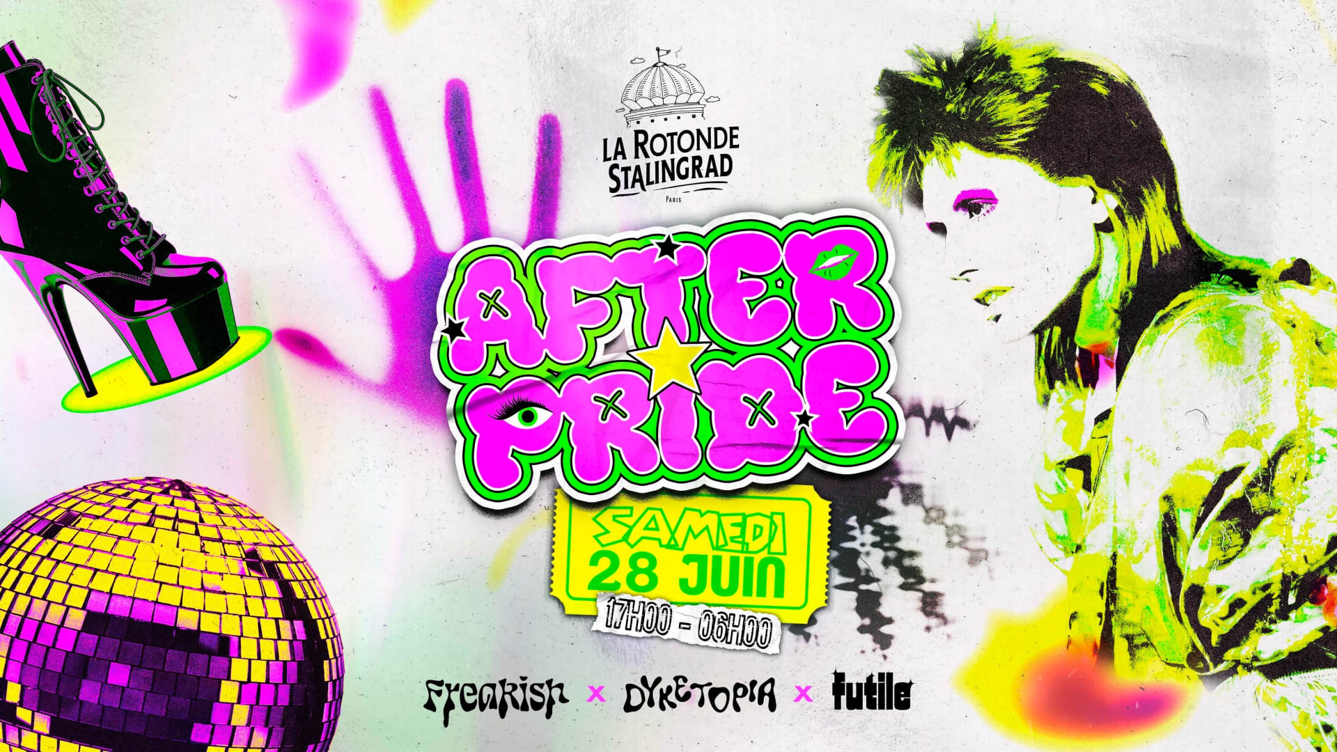 After Pride · Freakish - Dyketopia - Futile · Open Air Cover