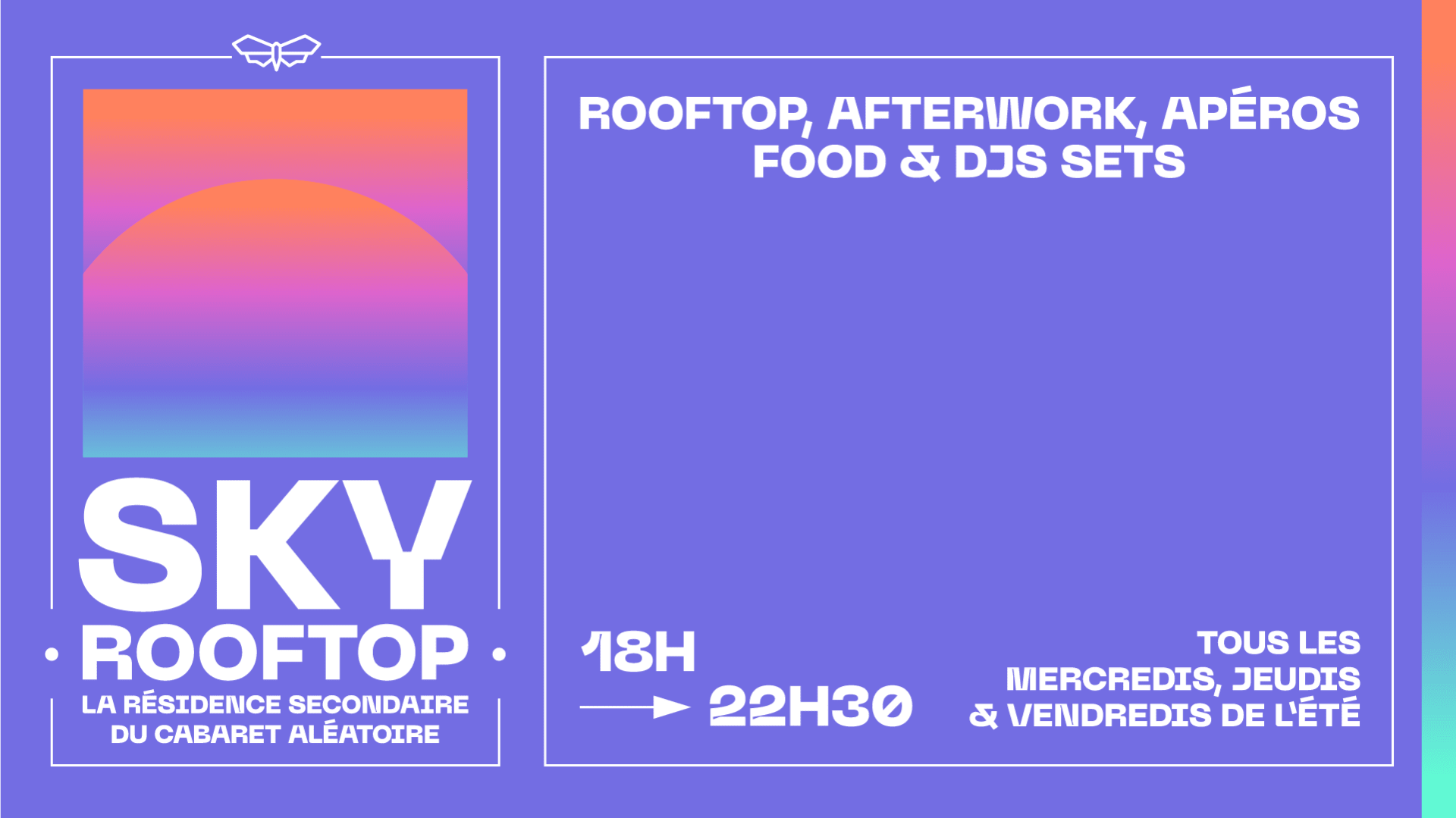 Sky Rooftop : Opening Saison 2 Cover