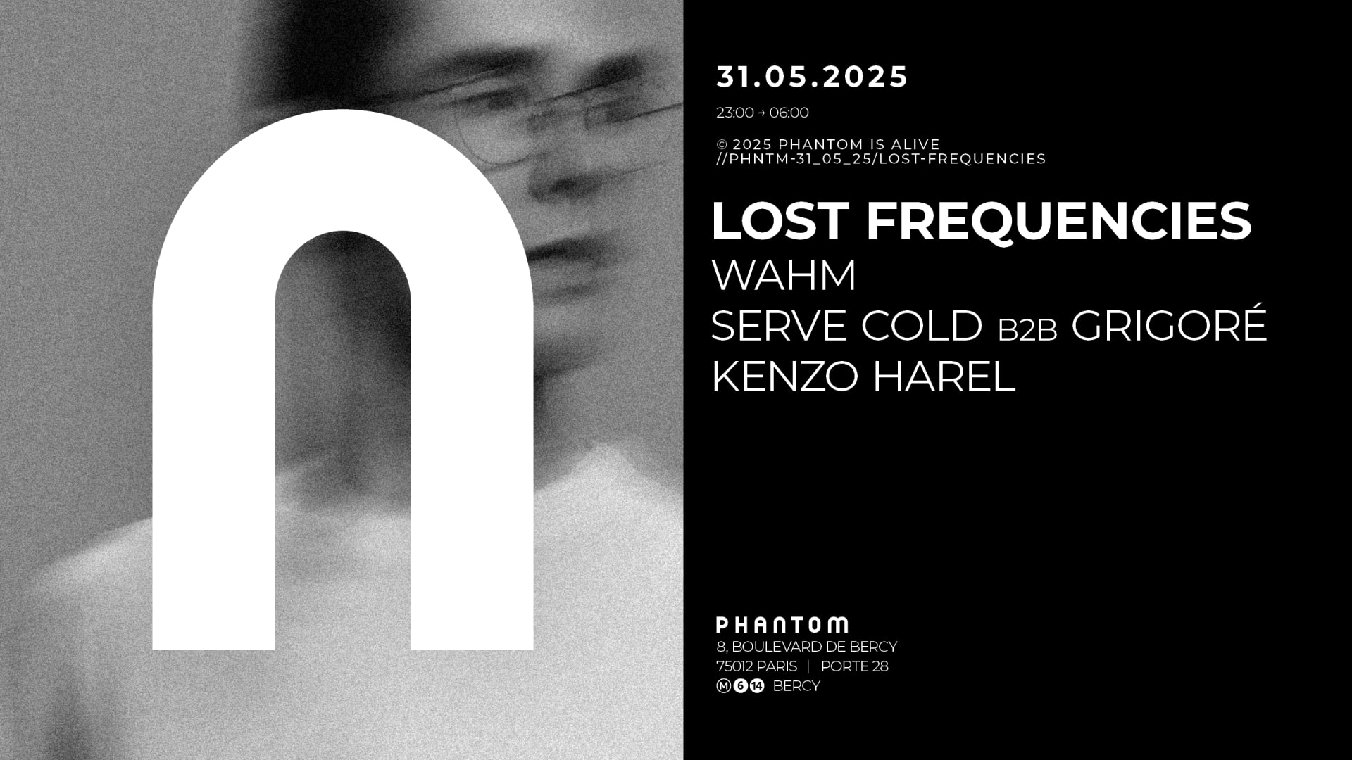 Phantom : Lost Frequencies Cover