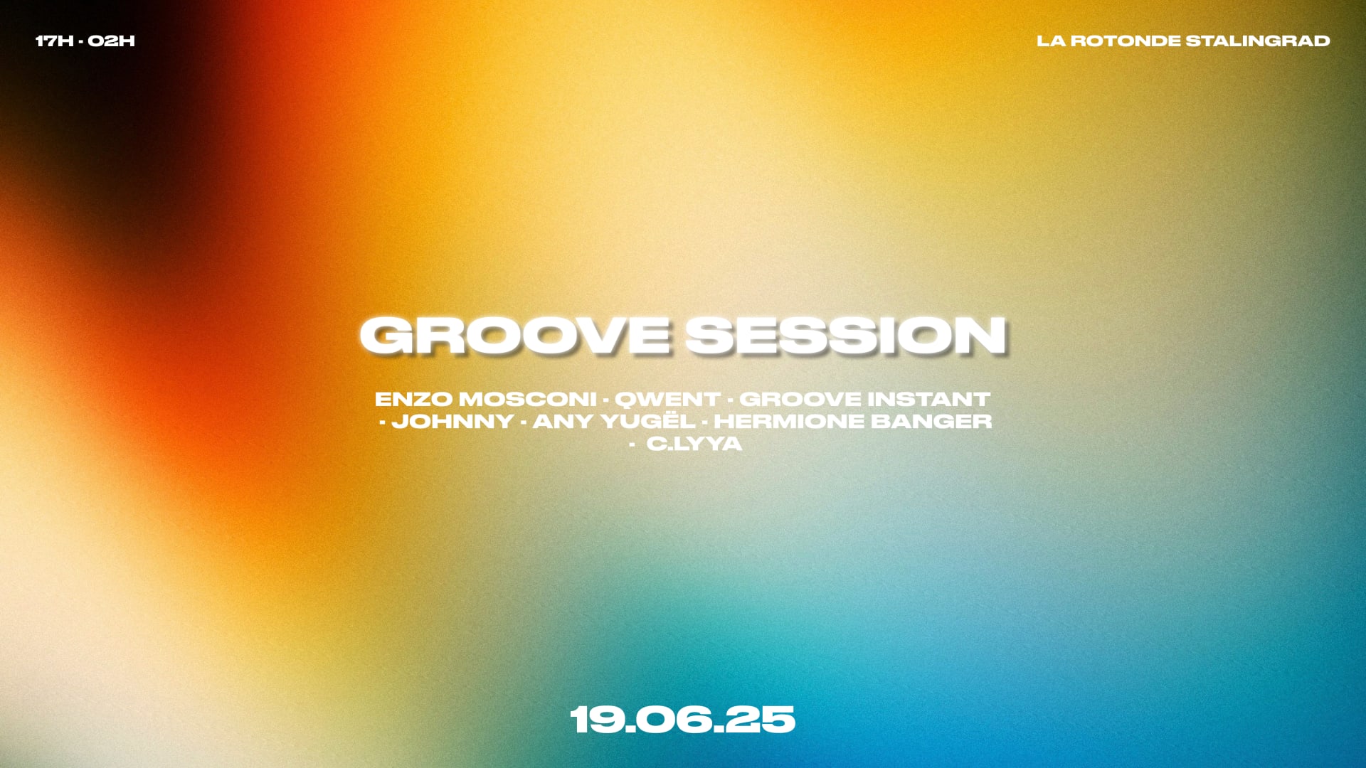 Groove Session X Lunar - Free Open Air ! Cover