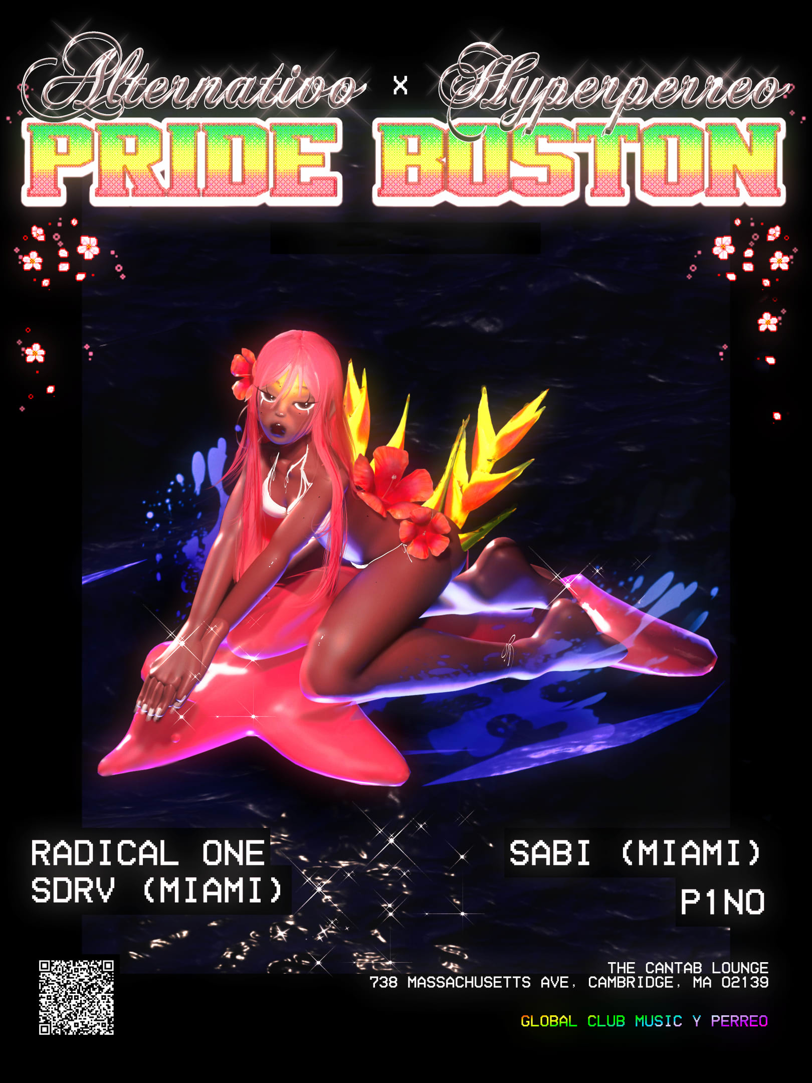 Radical One Presents: Alternativo X Hyperperreo Pride Boston Cover