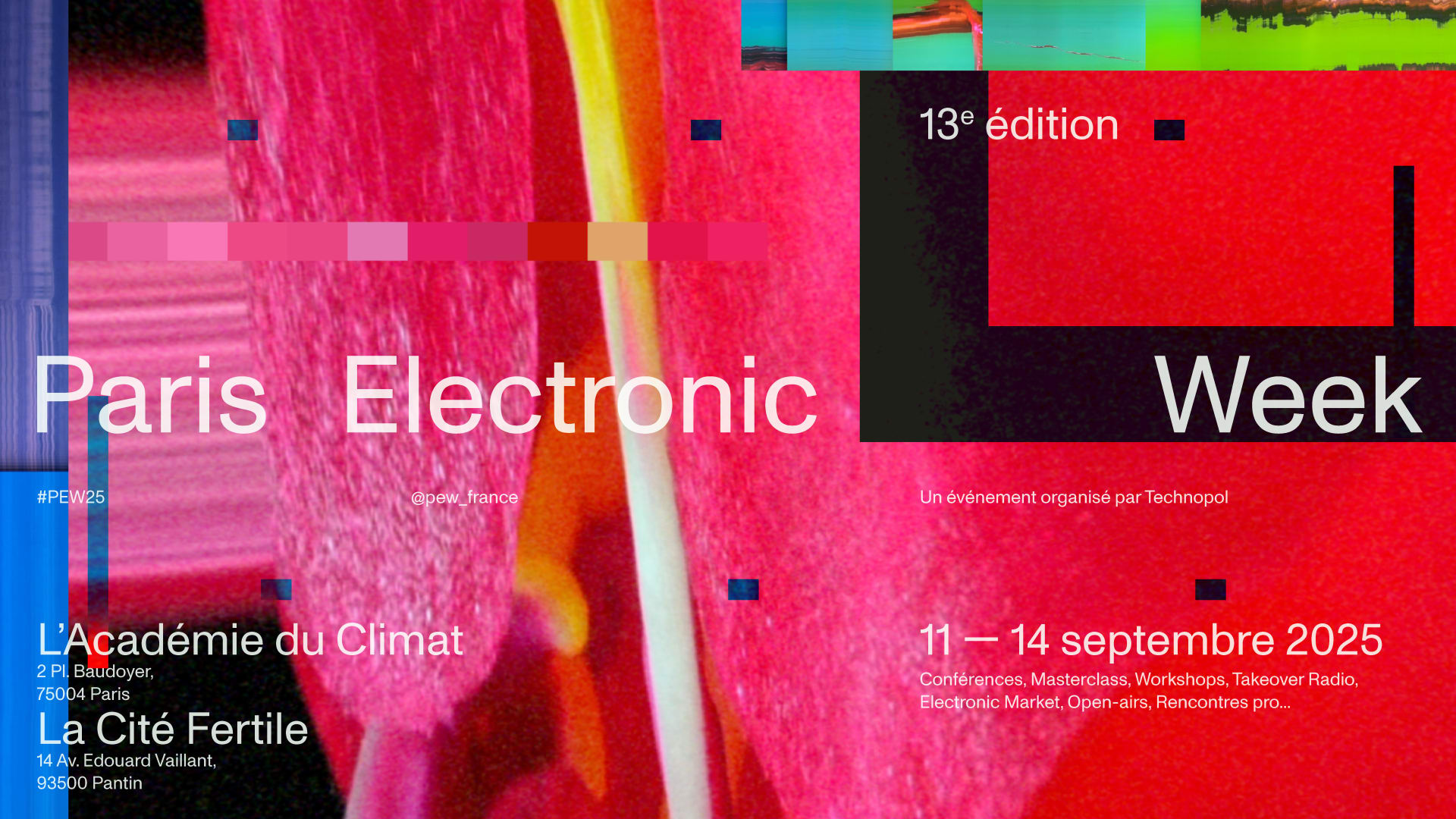 Paris Electronic Week 2025 Cover