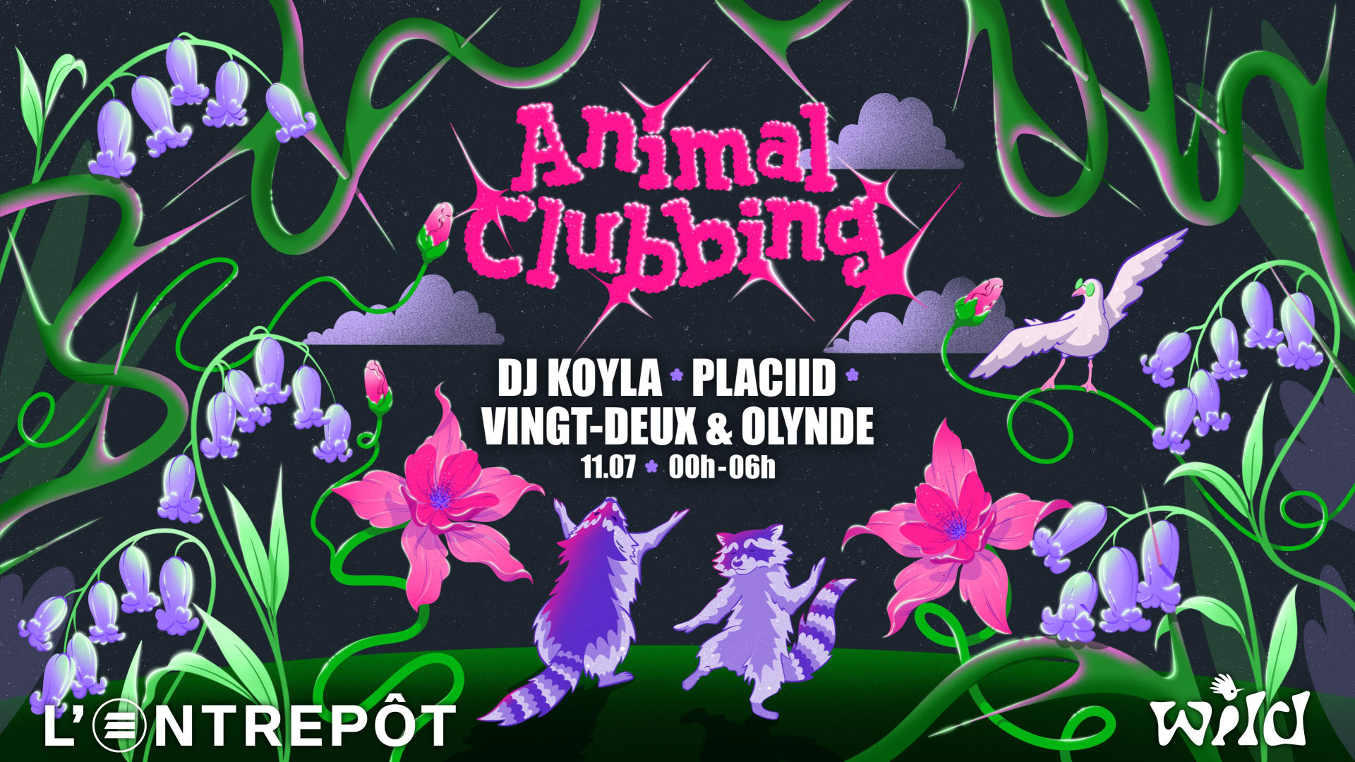 Animal Clubbing | Wild Cover