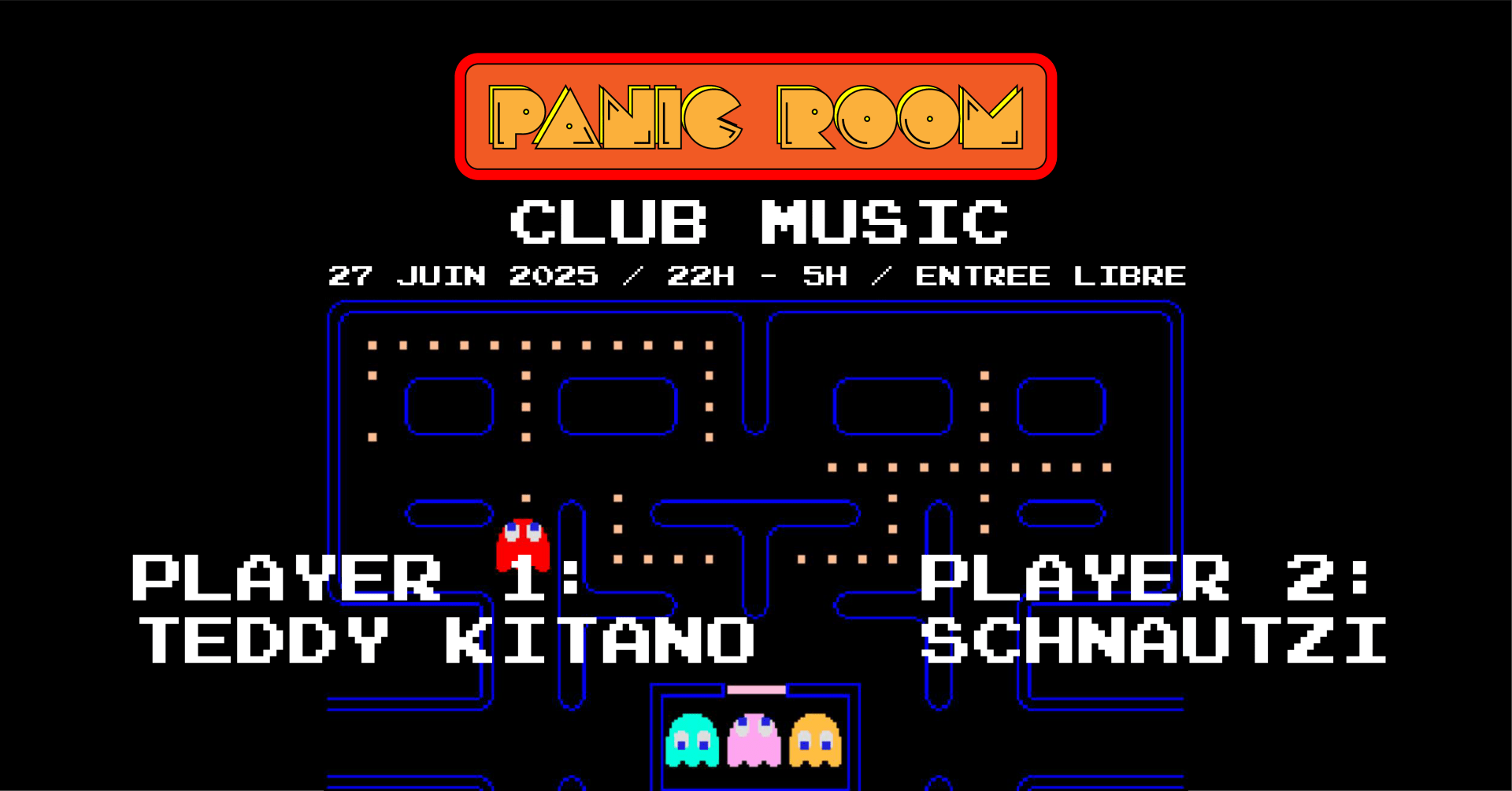 Schnautzi & Teddy Kitano @ Panic Room Cover