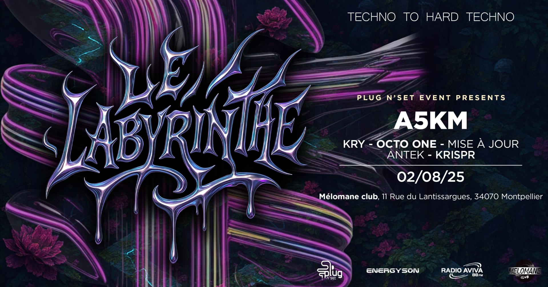 Le Labyrinthe #1 - From Techno To Hard Techno Cover