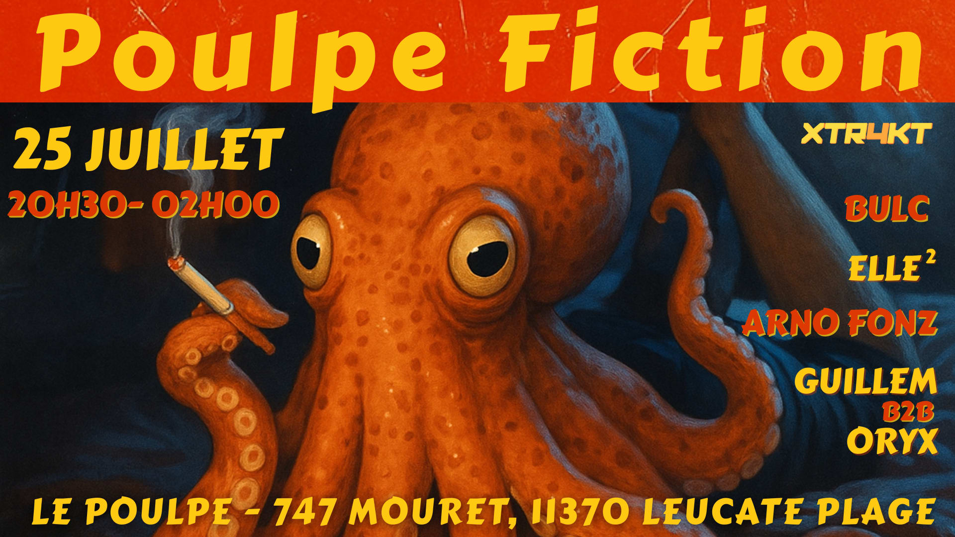 Poulpe Fiction Cover