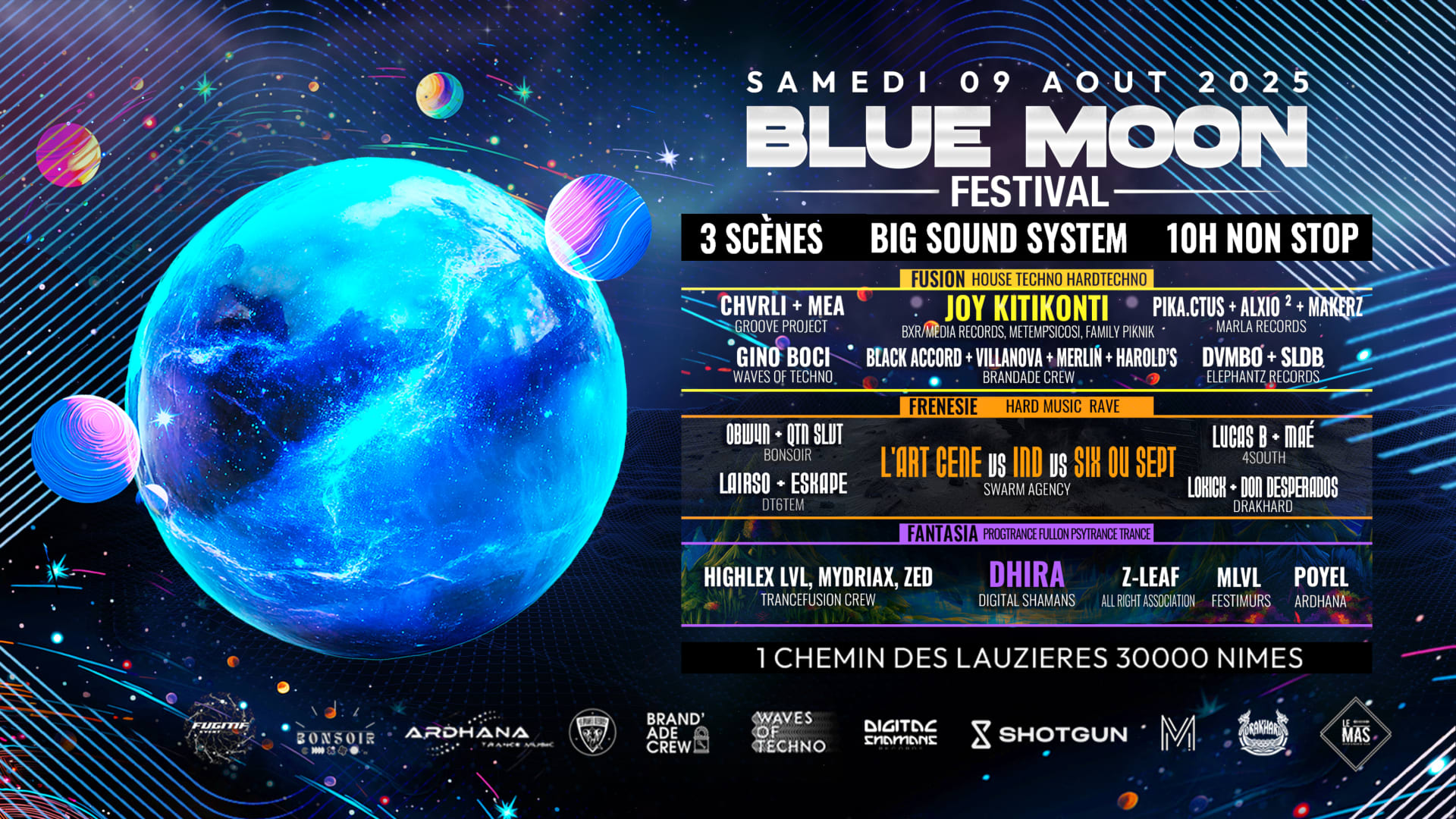 Blue Moon Festival Cover