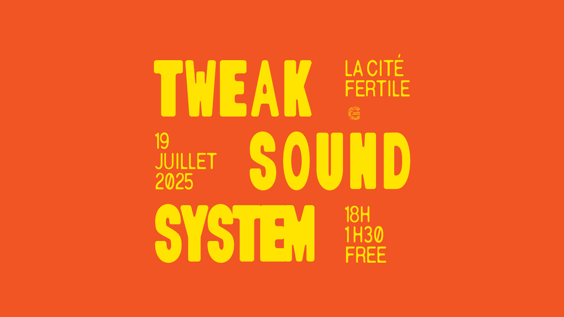 Open Air Tweak Sound System Cover