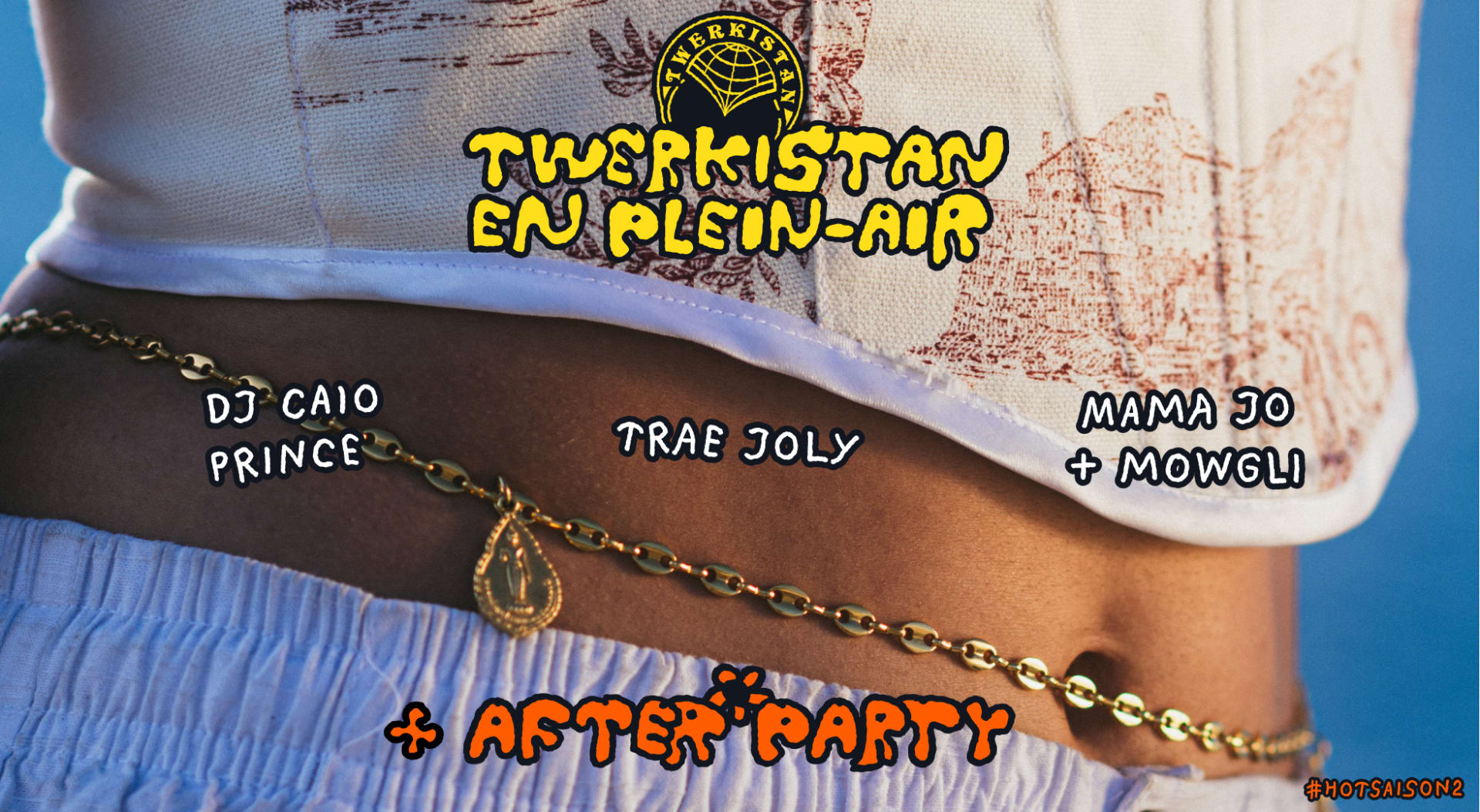 Twerkistan En Plein Air : Dj Caio Prince + After Cover