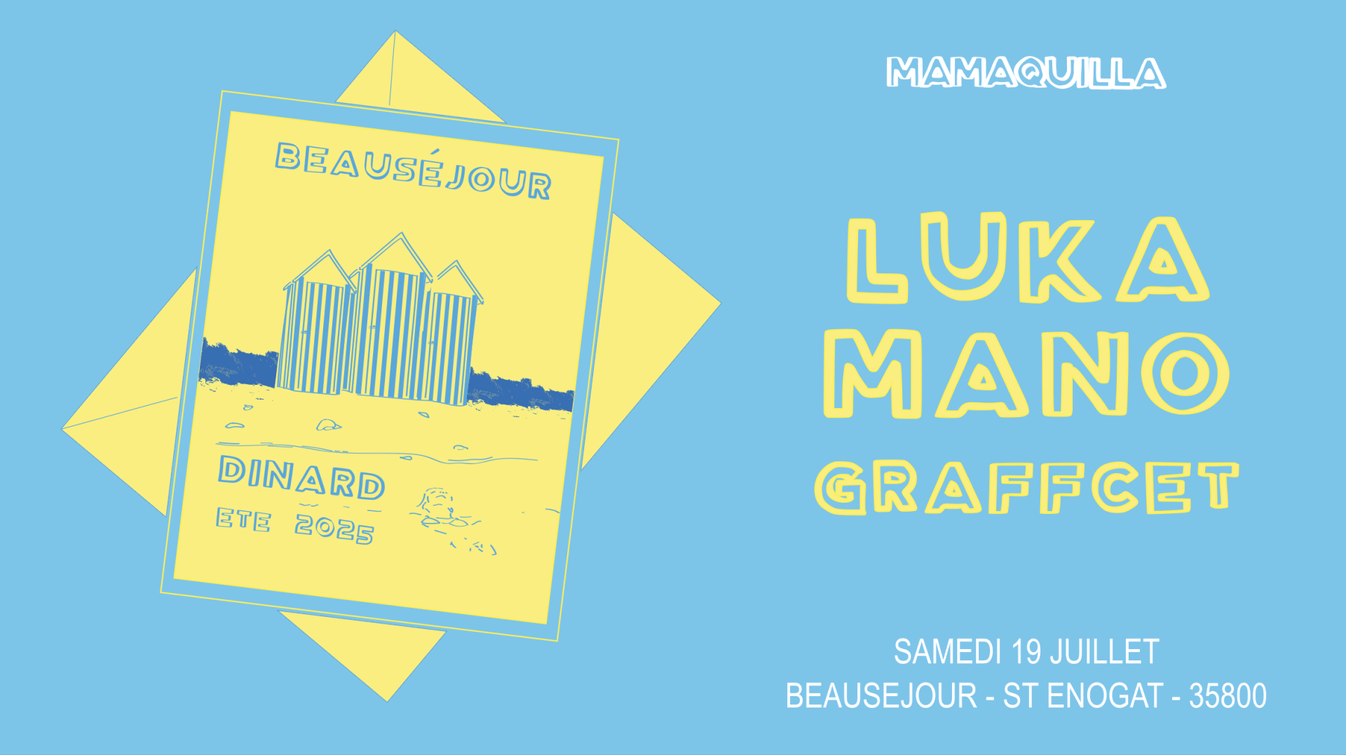Mamaquilla - Open Air - Le Beausejour, Dinard Cover