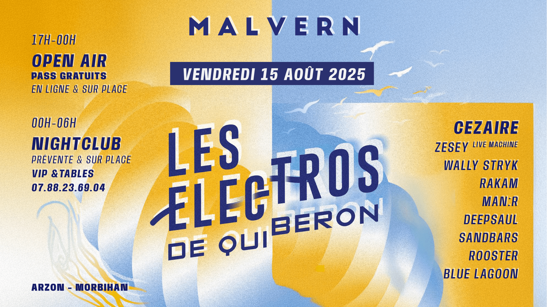 Les Electros De Quiberon - Openair Gratuit & Club Cover