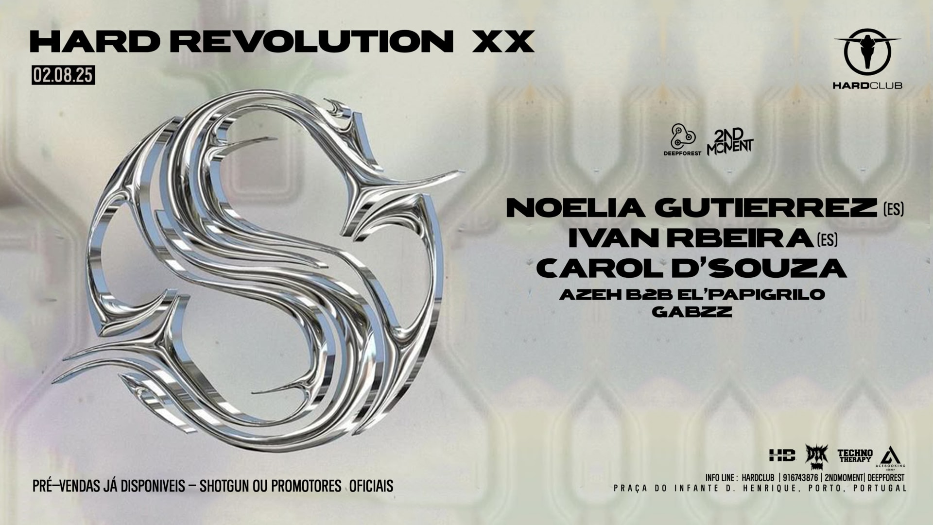 Noelia Gutierrez & Carol D'souza + Special Guests - Hardclub Cover