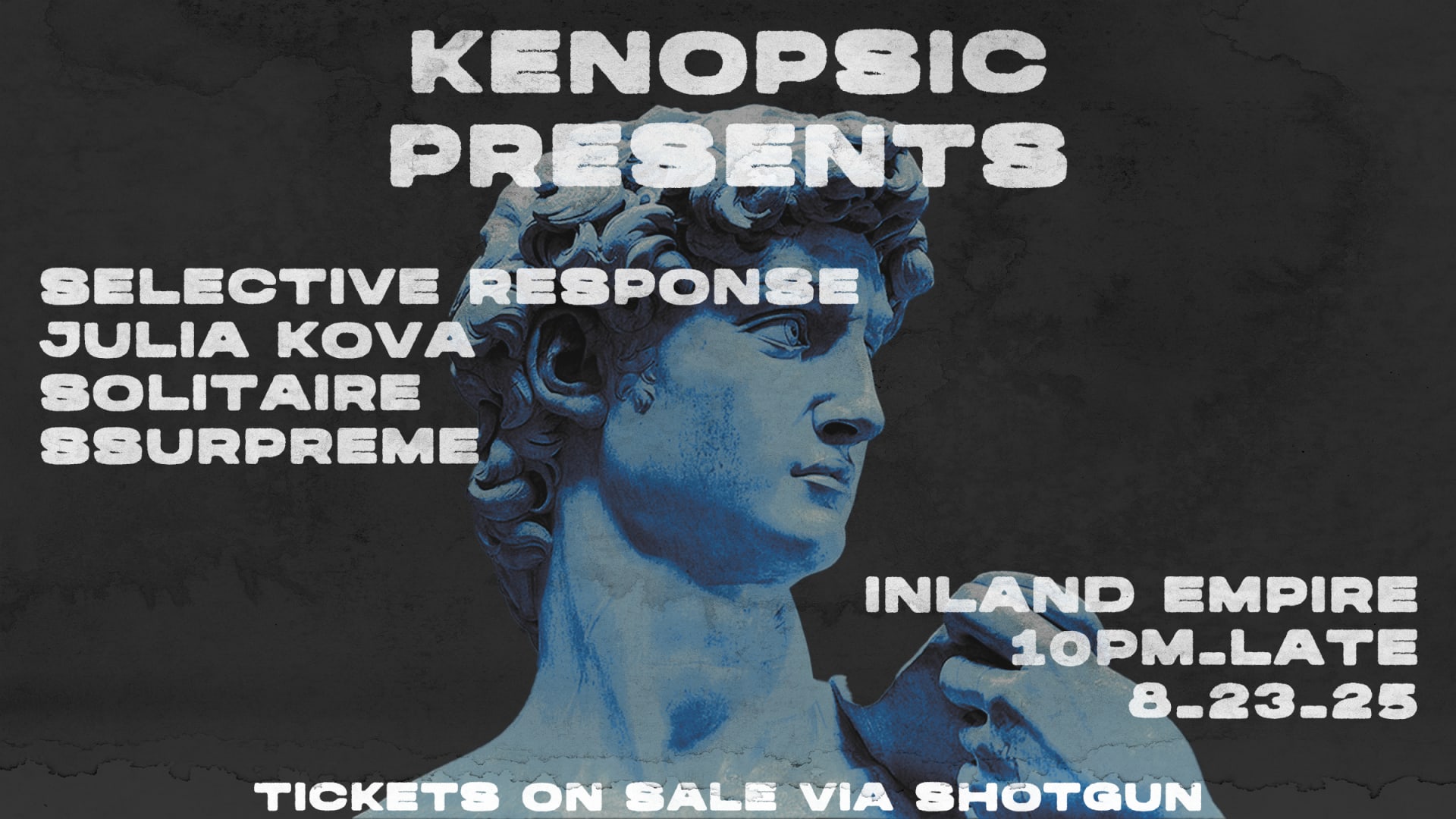 Kenopsic Presents: Selective Response Cover