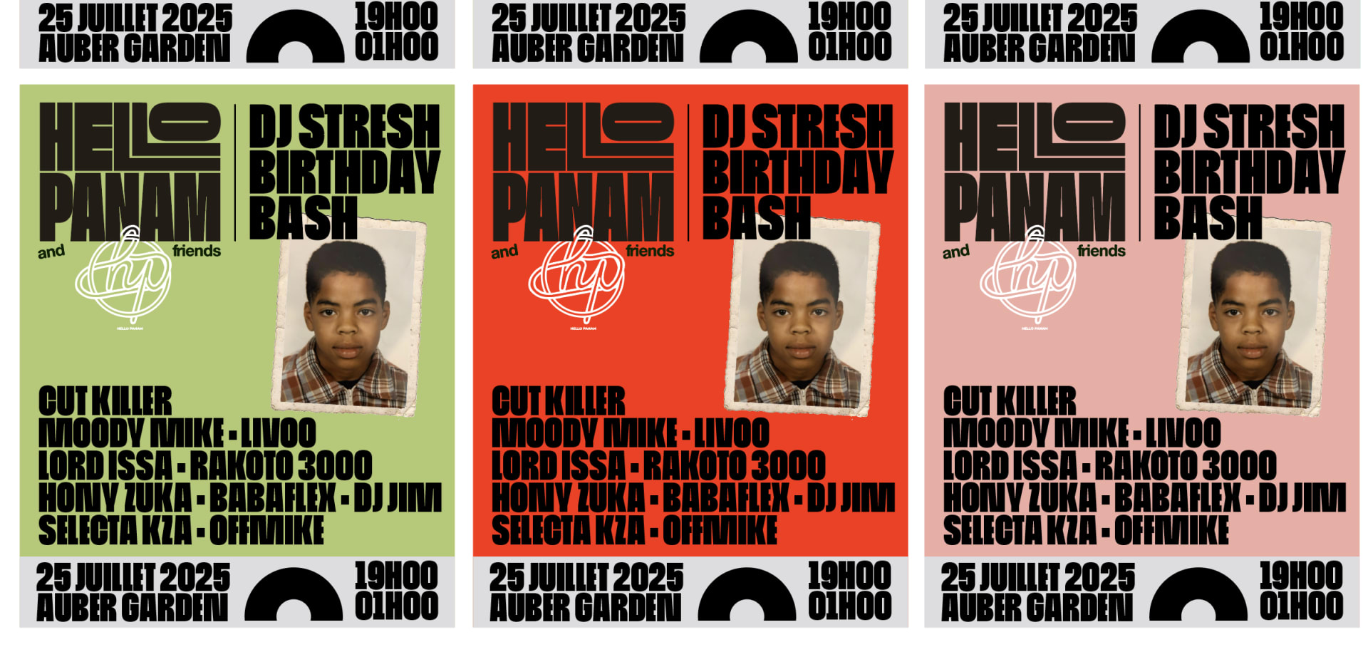 Hello Panam & Friends - Dj Stresh Birthday Bash Cover