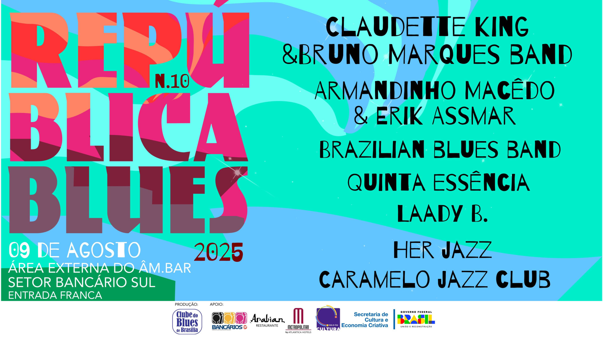 República Blues Com Claudette King (Usa) Cover