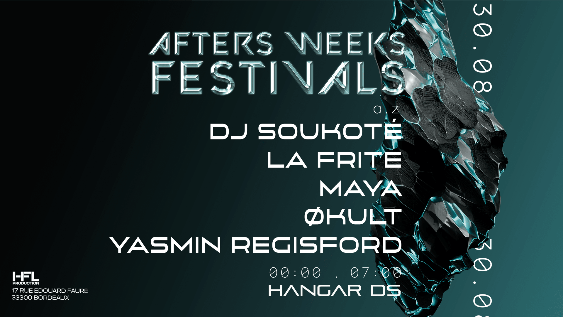 After Weeks Festival W/ Yasmin Regisford /  Økult / Maya Cover