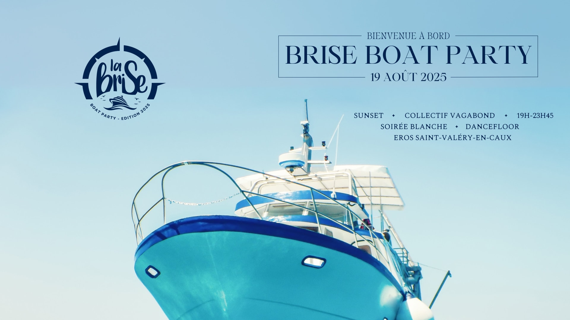 Brise Boat Party Cover