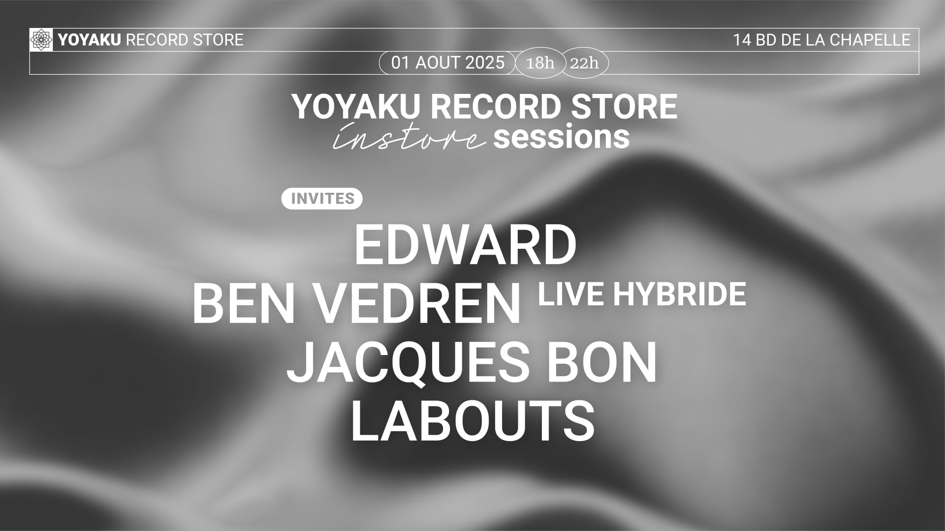 Yoyaku Session Feat Edward Ben Vedren Jacques Bon & Labouts Cover