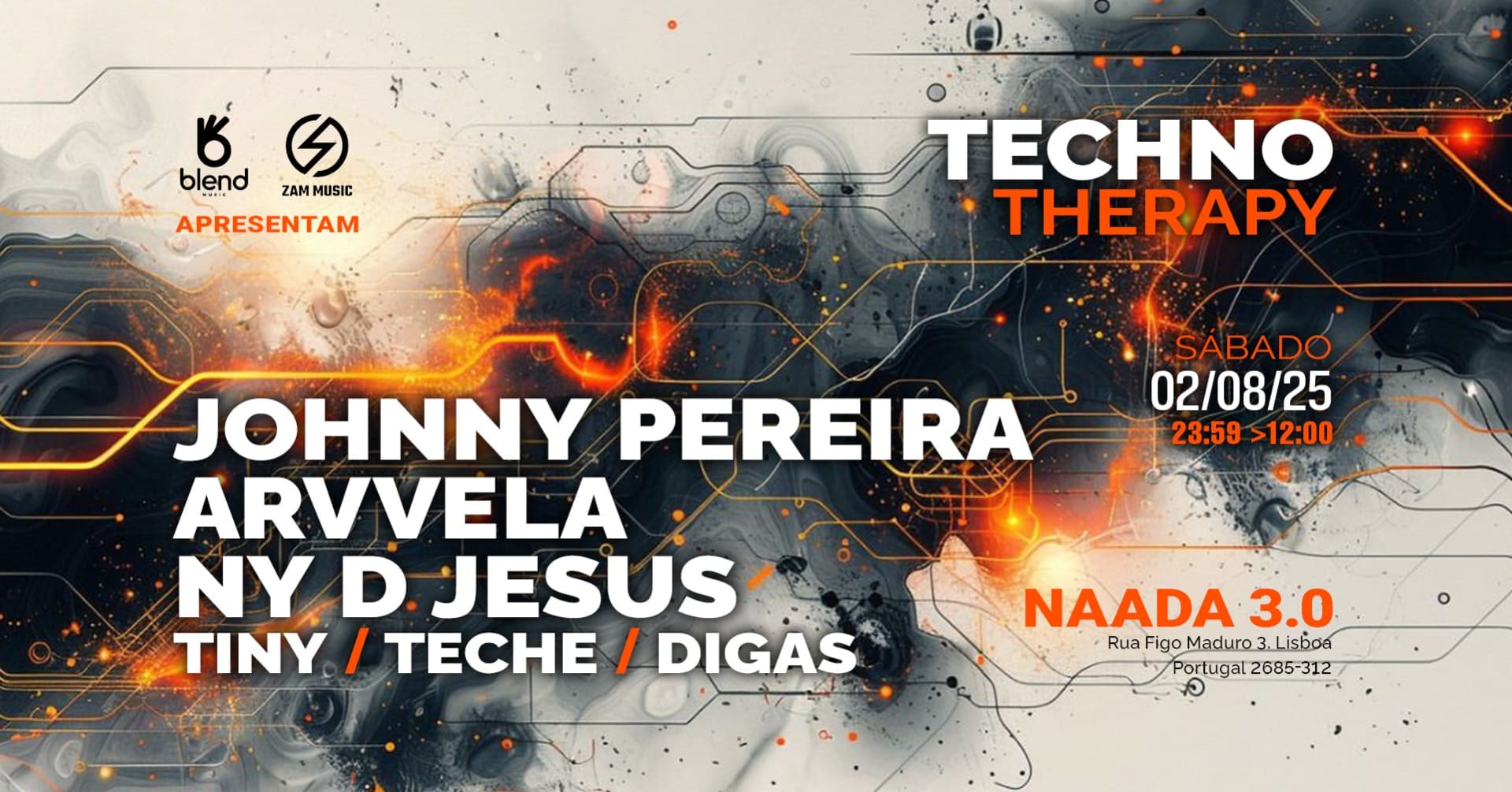 Techno Therapy With Arvvela & Johnny Pereira Cover