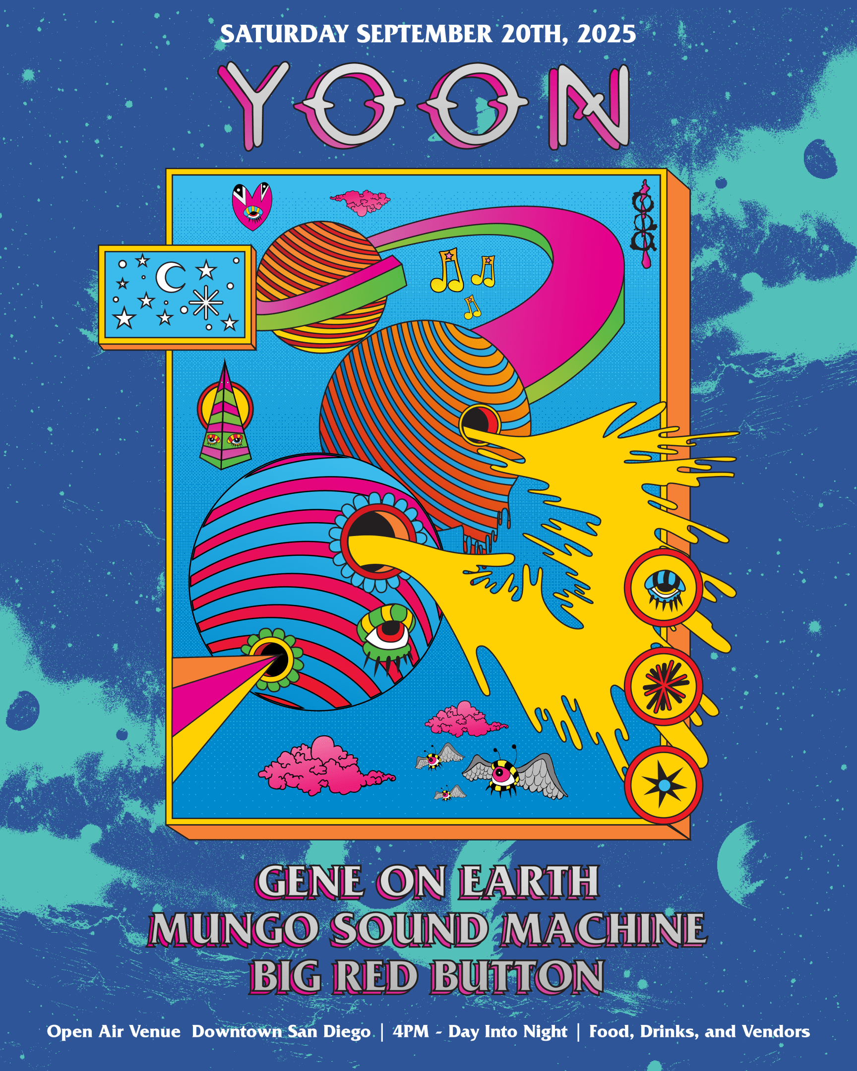 Gene On Earth, Mungo Sound Machine, & Big Red Button Cover