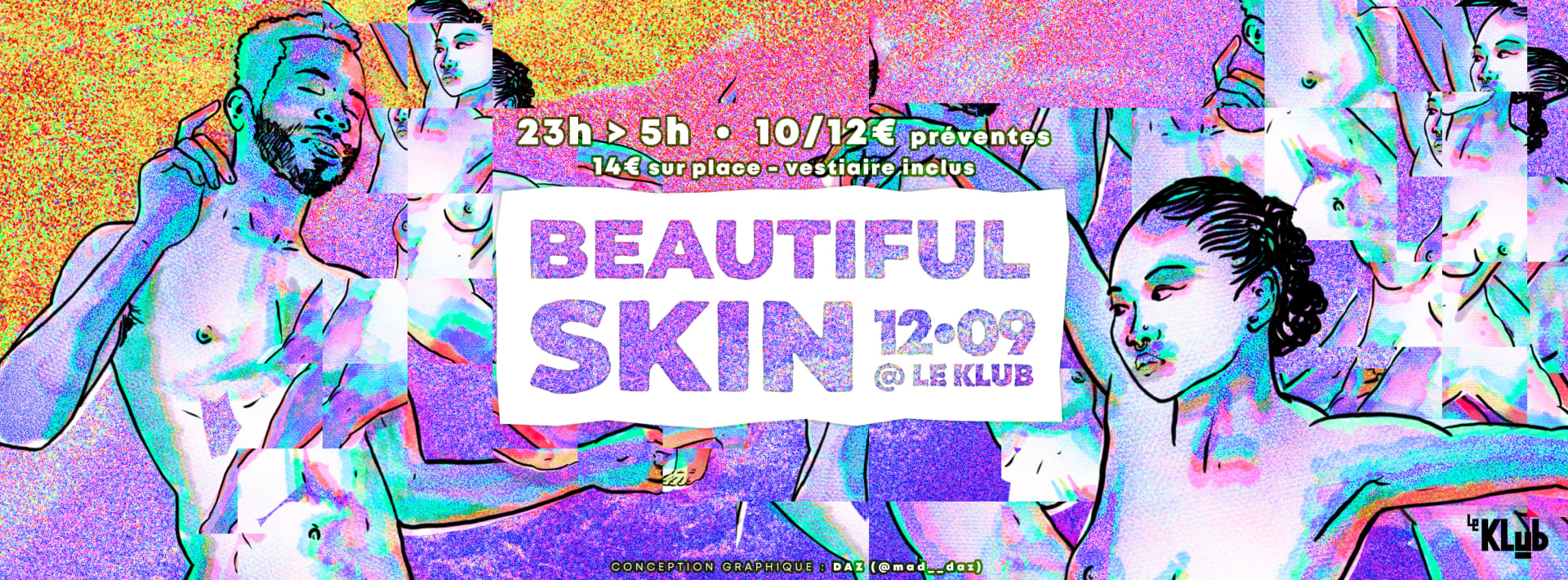 Beautiful Skin - Clubbing Naturiste - Le Klub Cover